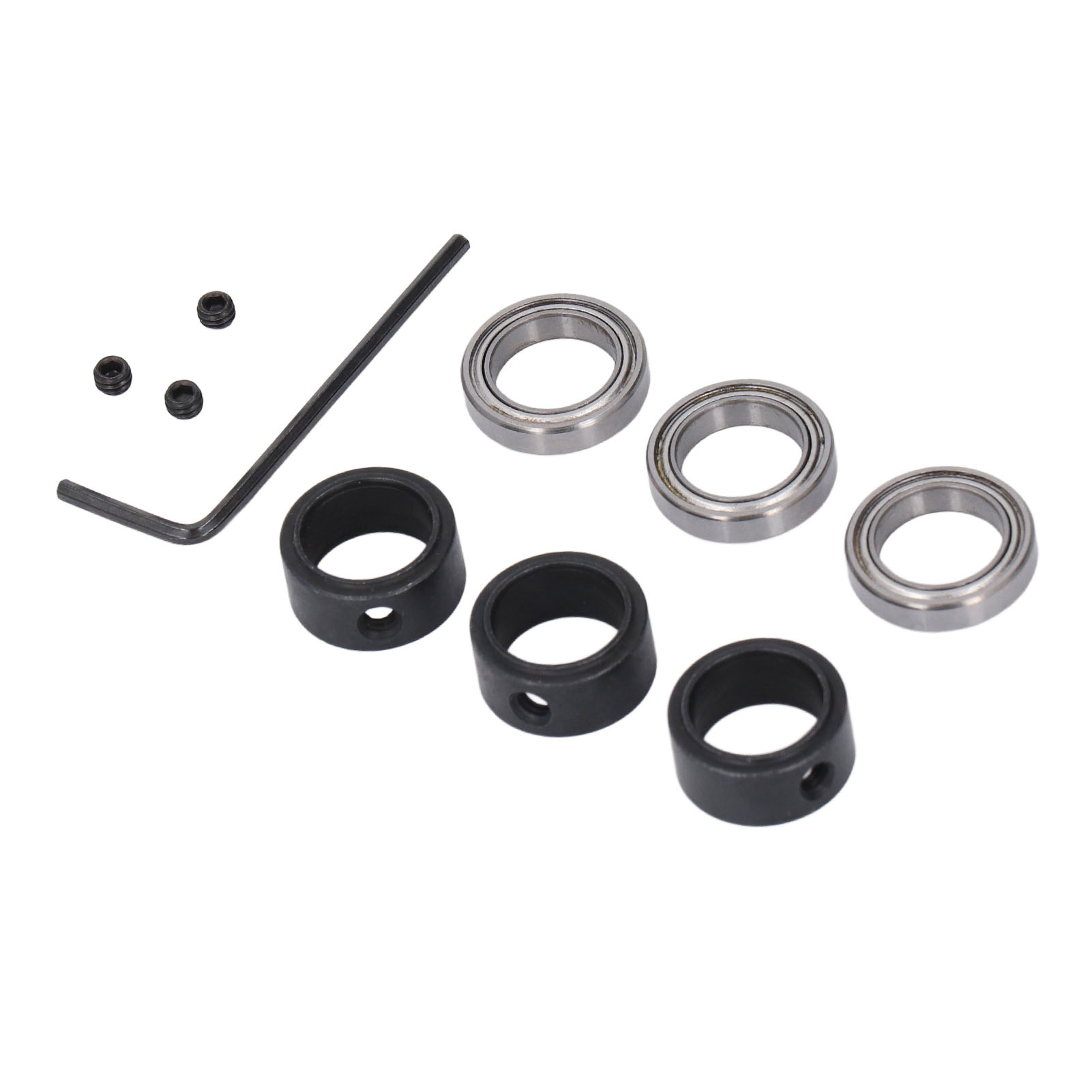 Satz Mit 3 Kugellagern Für Fräser, 1/4 Zoll Innendurchmesser, 1/2 Zoll Außendurchmesser, Hartmetallkugellager Für Holzfräser, Fräsen Und Nuten