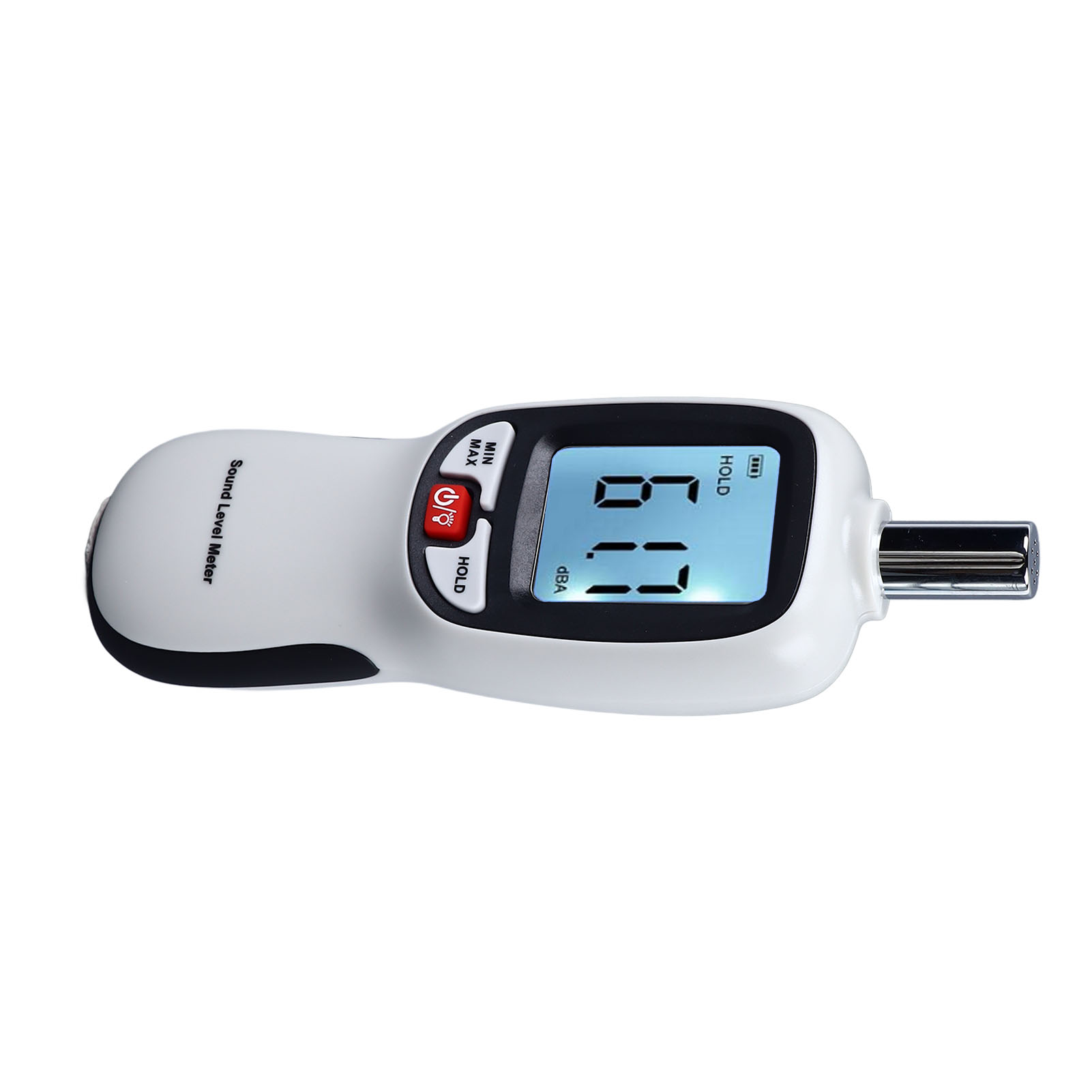 Tragbares Schallpegelmessgerät (spl) Von 30 Bis 130 Db Mit Hintergrundbeleuchtetem Lcd-bildschirm