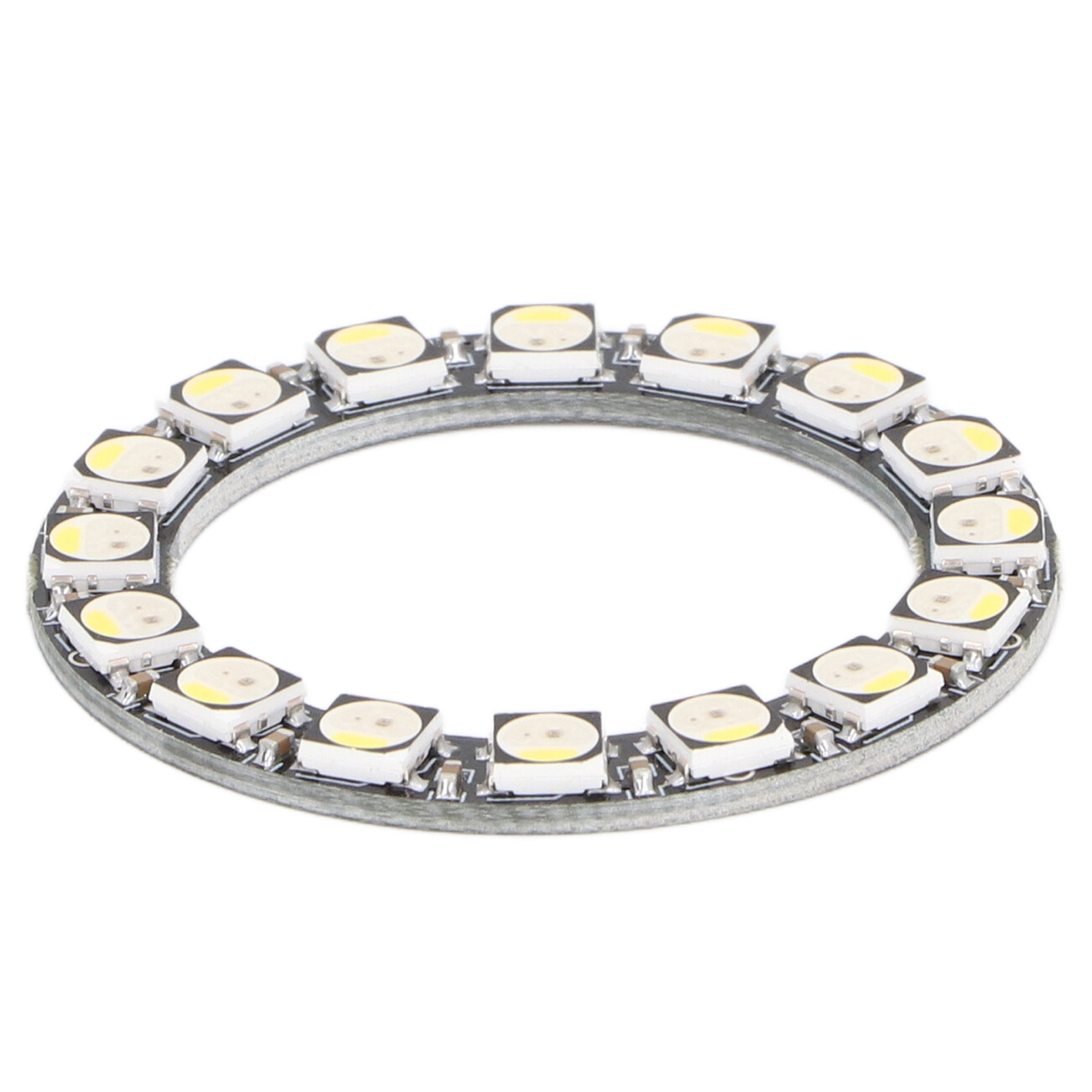 Steuerplatine Für Sk6812 16-bit Rgb-led-ring, 32 Farben Und Fluoreszierender Weißer Lichtring, Wanduhr