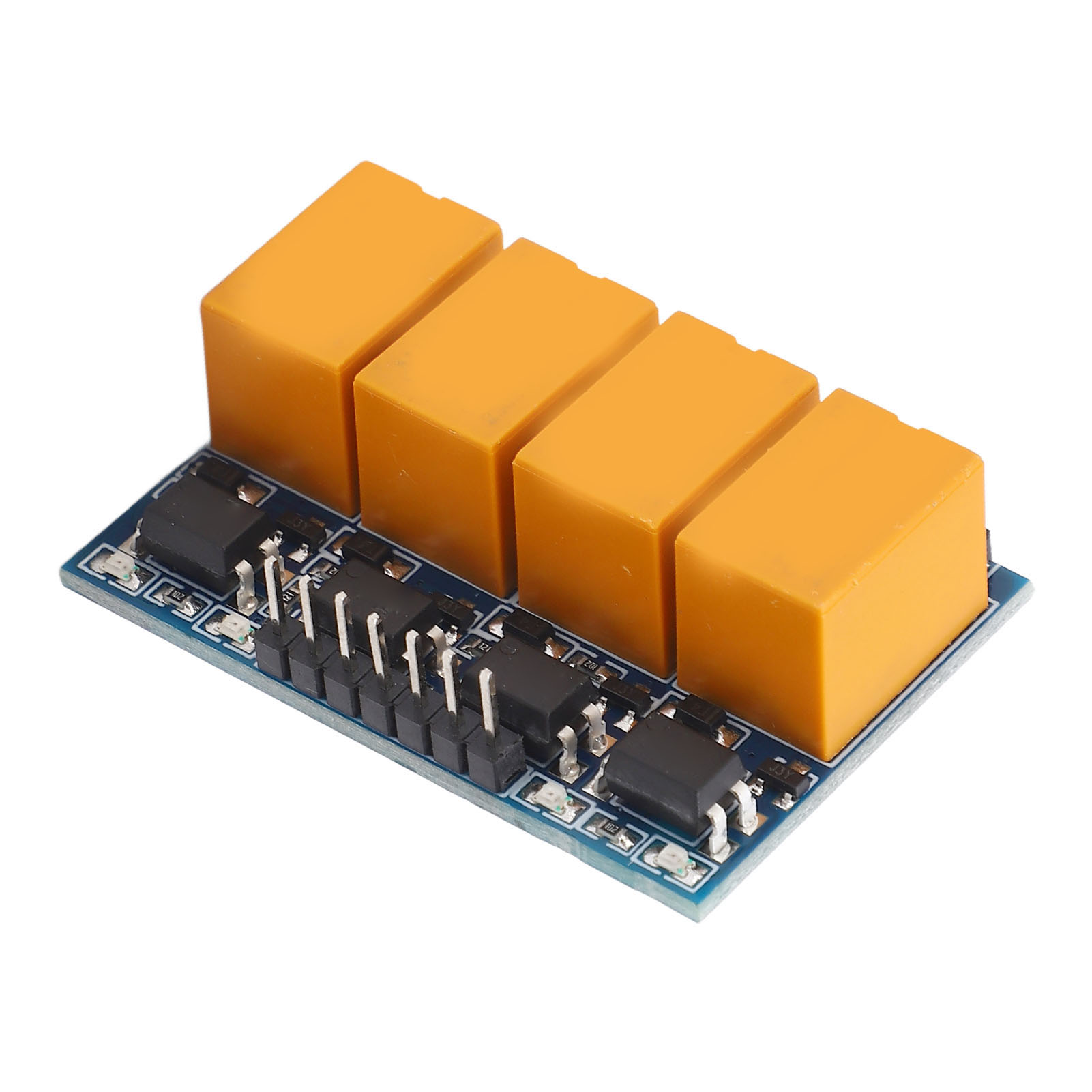 Dc3.3 - Hk 5v Miniatur-relaismodul Mit Kontrollleuchte, Störungsfreier Mikro-relaisplatine Und 4-kanal-optokoppler