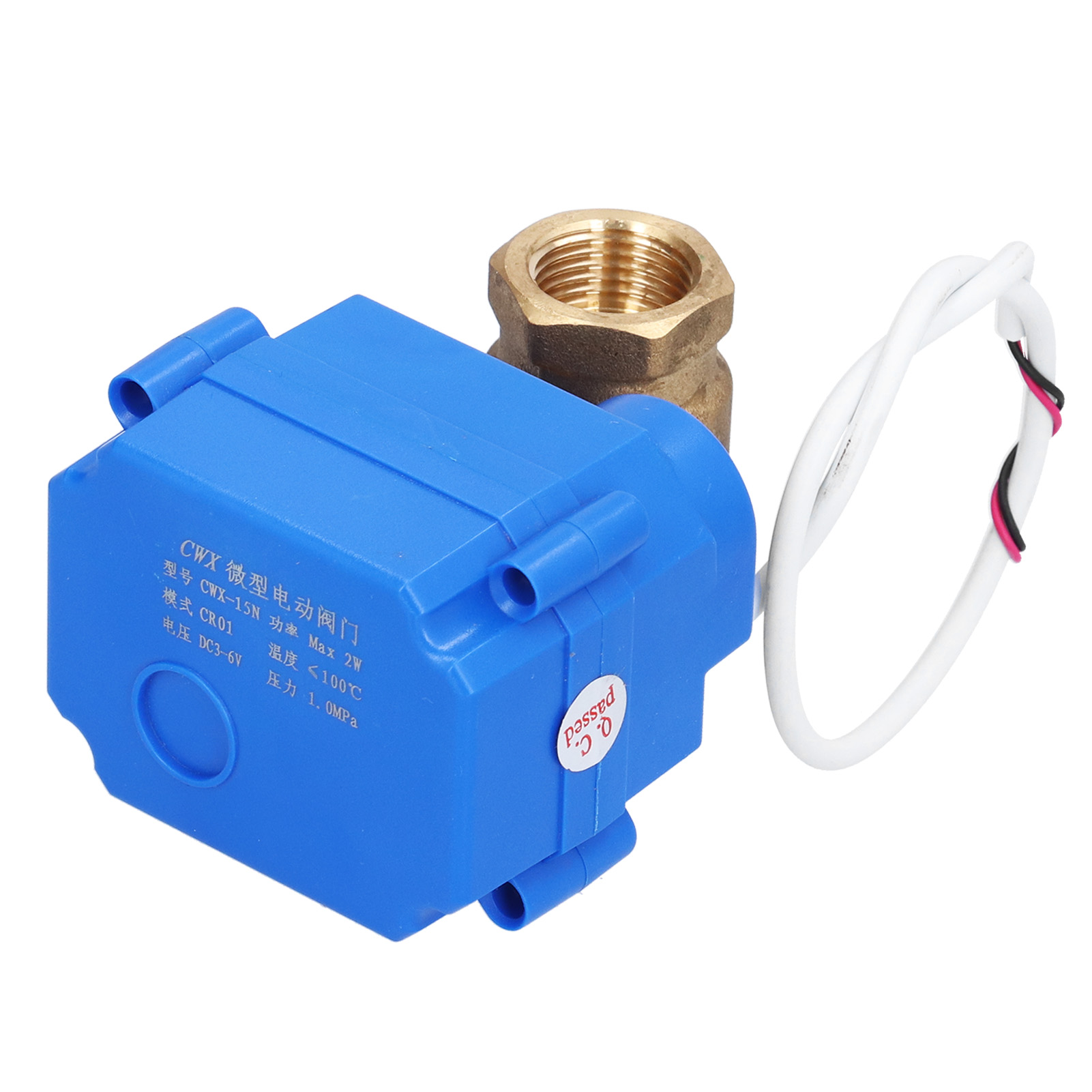Dn15 Mini-elektro-kugelhahn Mit Direktdurchlass Für Hydraulikgeräte Dc3-6v