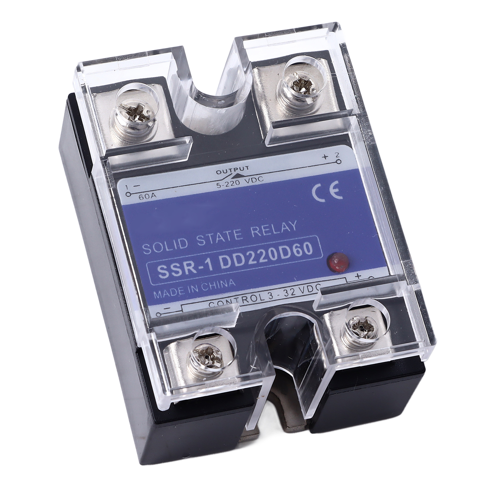 Einphasiges Dc/dc-halbleiterrelais, 3 Eingänge 32 V Dc, 5 Last-halbleiterrelais 220 V Dc Für 60-a-steuerungssystem