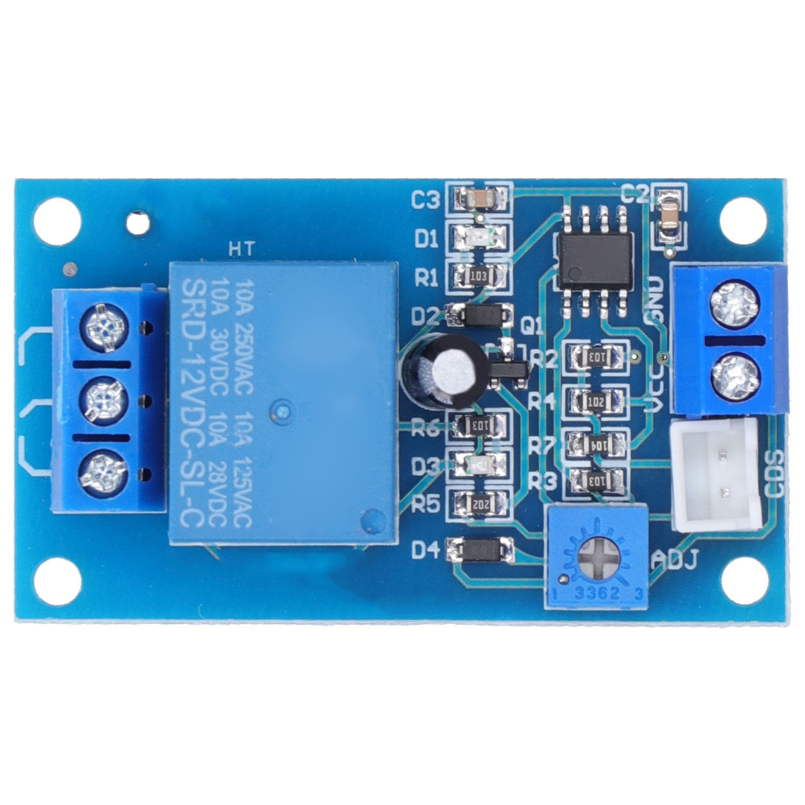 Automatisches Helligkeitsregelungs-relaismodul, Einfache Installation, Fotoresistives Modul Zur Straßenbeleuchtungserkennung
