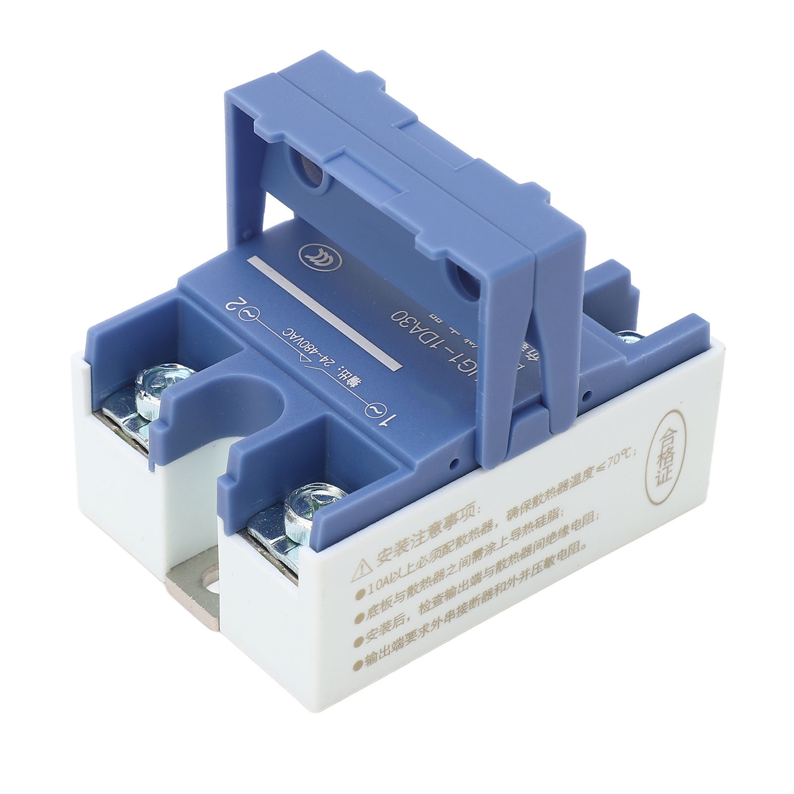Einphasiges Halbleiterrelais, Dc-eingang 3 Bis 32 V, Ac 24 Bis 480 V Einphasiger 30-a-halbleiterspannungsregler