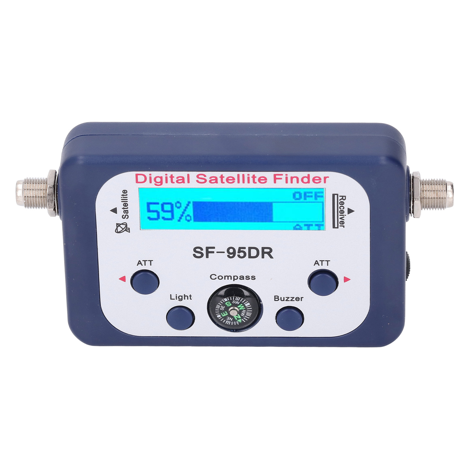 950 Digitaler Satellitensignaldetektor – Tragbarer, Hintergrundbeleuchteter Satellitendetektor Mit Lcd-bildschirm, 2150 Mhz