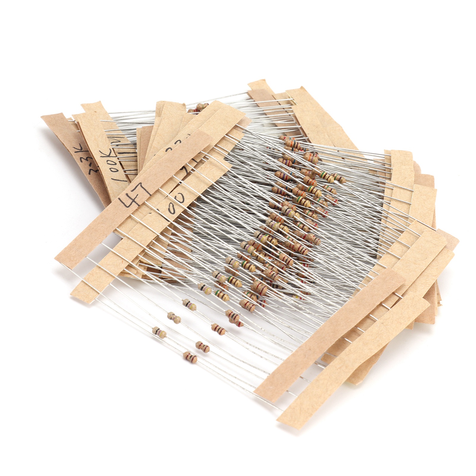 300 Kohleschichtwiderstände, Sortiment Mit 30 Werten (graphit, 5 %), Für Diy-projekte, 10 Ω, 1 Mω, 1,6 W