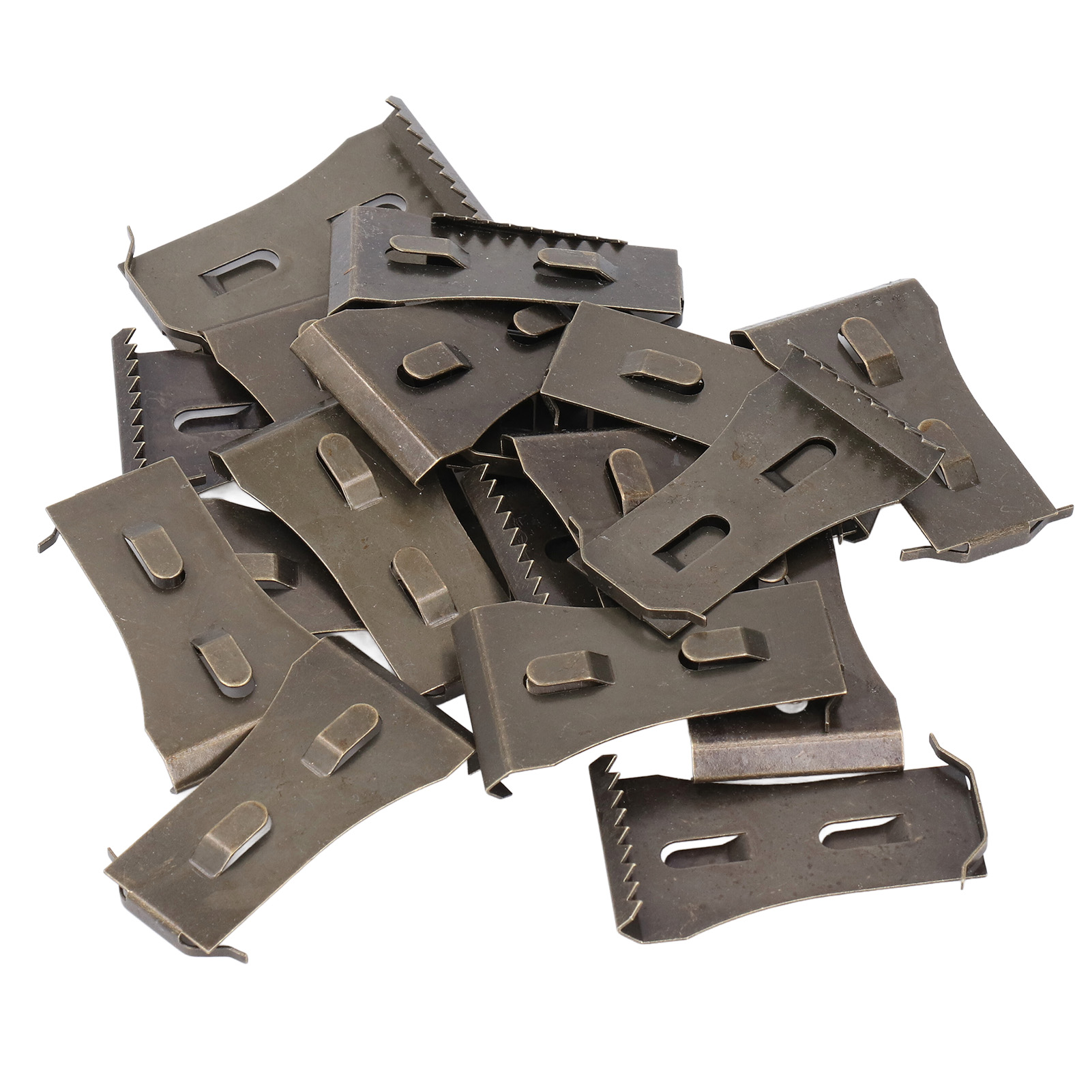 Set Mit 20 Dekorativen Wandhaken Aus Legiertem Stahl, Kein Bohren Erforderlich, Für Ziegelsteine (2 Stück). – Geeignet Für Ziegelsteine Mit Einer Stärke Von 6 Bis 6 Mm (1/4 Bis 2 2/5 Zoll).