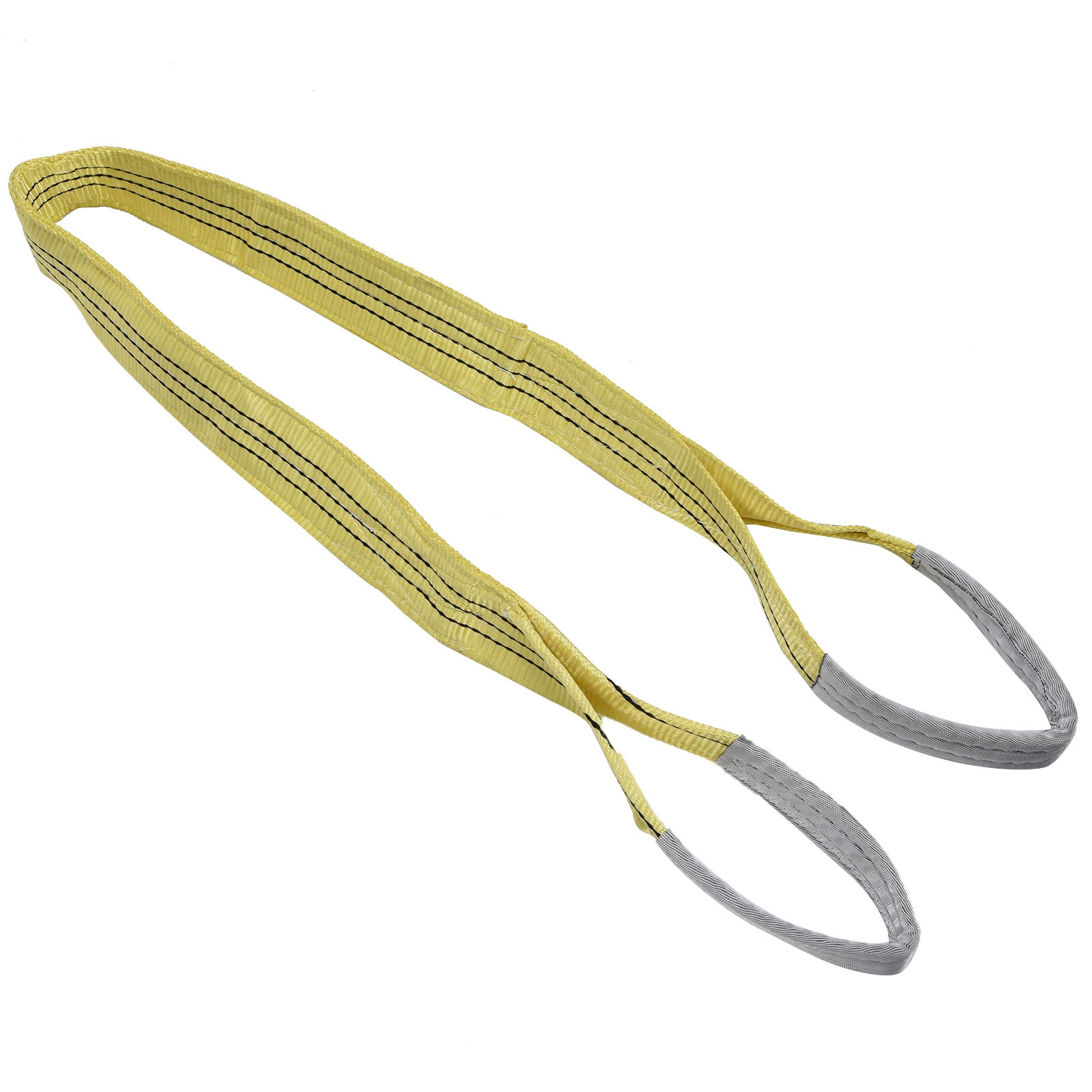 3t Flachschlinge Aus Hochfestem Pes-gurtband, Kranzubehör, 75 Mm Breit, 4 Meter Lang