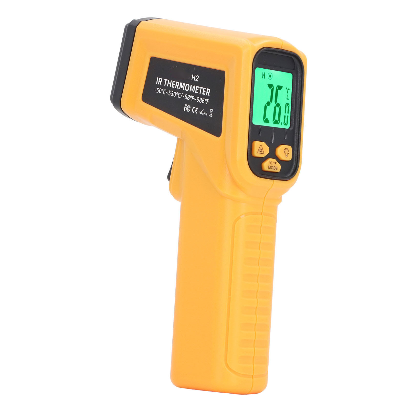 Hochpräzises, Berührungsloses Infrarot-heißluftgebläse, Industriethermometer Für Die Mechanische Wartung Und Den Hausgebrauch