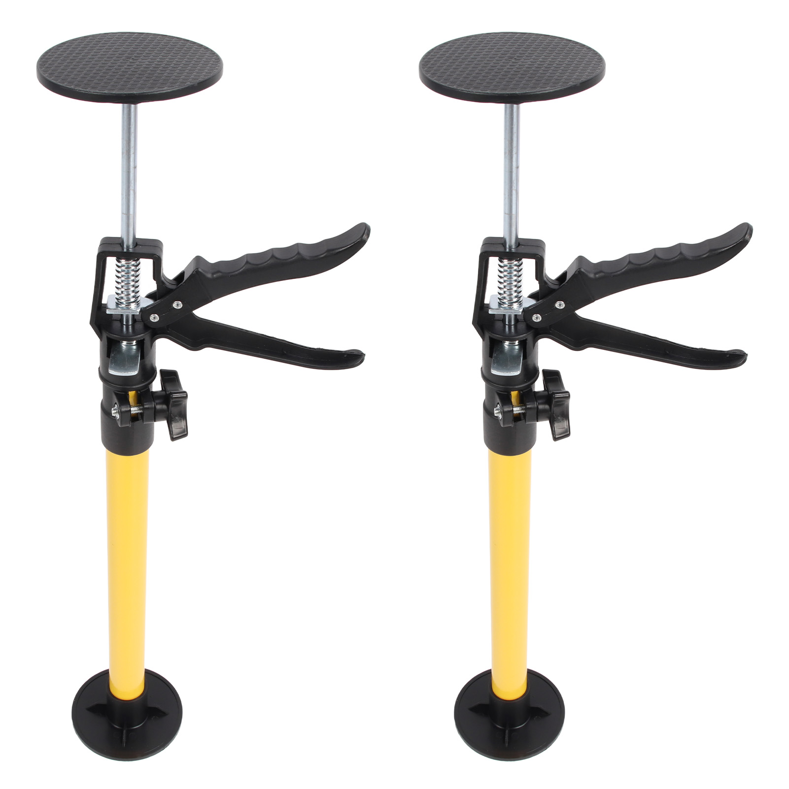 Sets Schrankstützstangen – 50 Cm Verstellbare Stützstange, 115 Cm, 40 Kg Tragfähigkeit, Für Deckenmontage