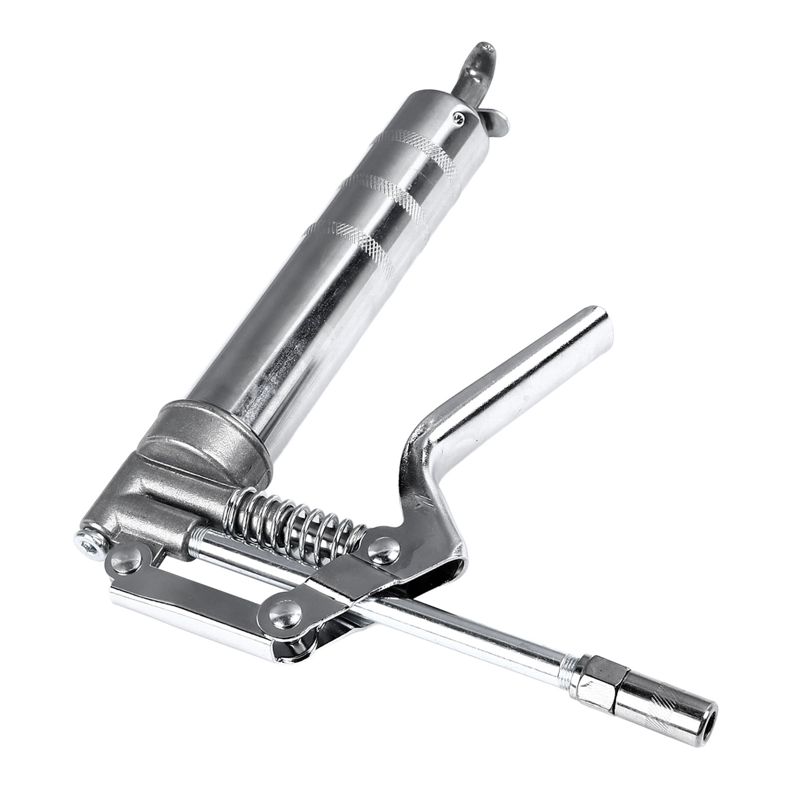 Tragbare 120-cm³-fettpresse Aus Verchromtem Metall Für Industrieanlagen