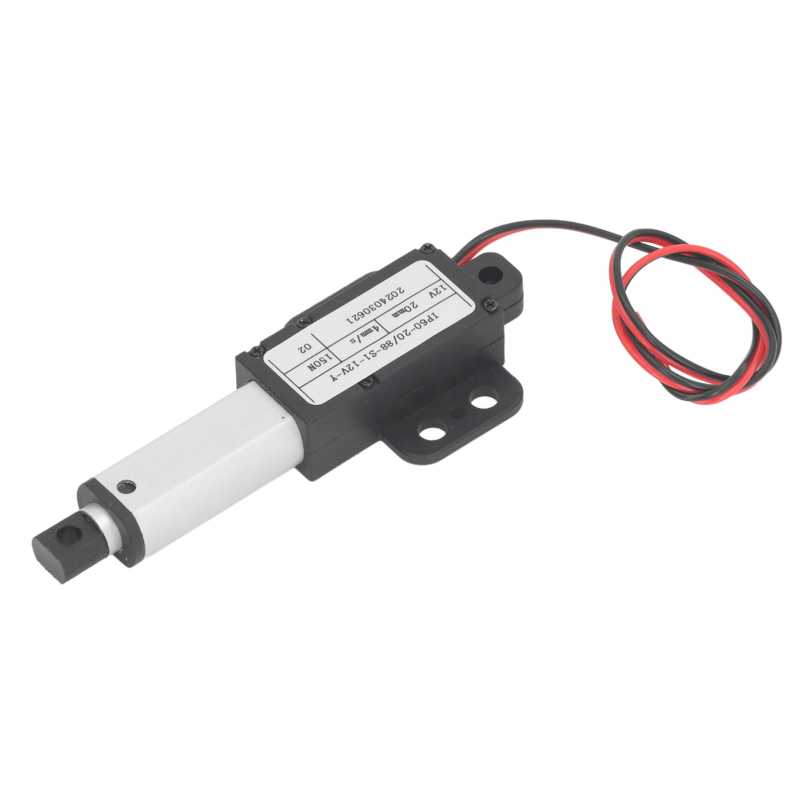 Elektrischer Linearantrieb, 20 Mm Hub, 150 N, Ipx4, Zum Anheben Von Werkbänken In Der Hausautomation