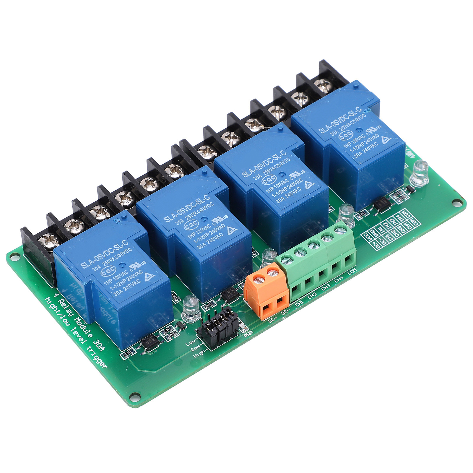 4-kanal-relaismodul, Automatische Steuerschaltung, High/low-triggerung, 5-v-elektronikbauteil