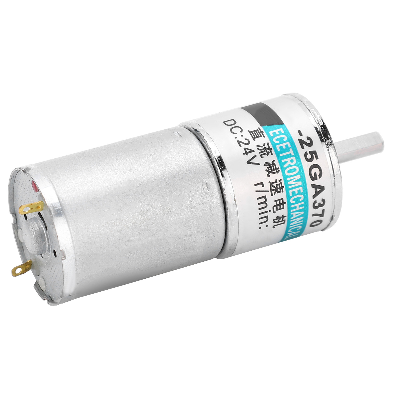 Langsam Laufender Permanentmagnet-mikro-gleichstrom-getriebemotor, Rechts-/linkslauf, Für Automatisierte Industrieanwendungen, 24 V, Xd-25ga37010 U/min