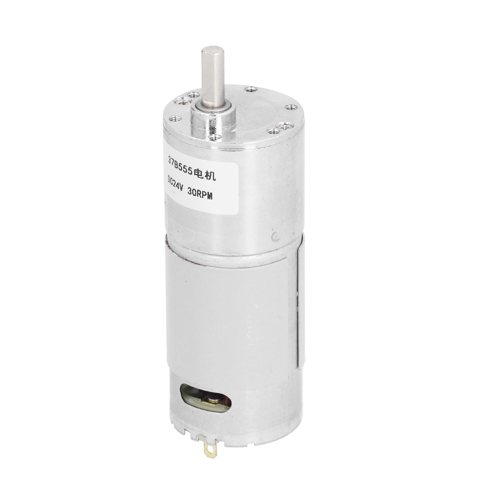 37b555 Gleichstrommotor Mit Elektrischem Schneckengetriebe Für Fensteröffner Und Miniaturwinden, 24 V Dc, 30 U/min