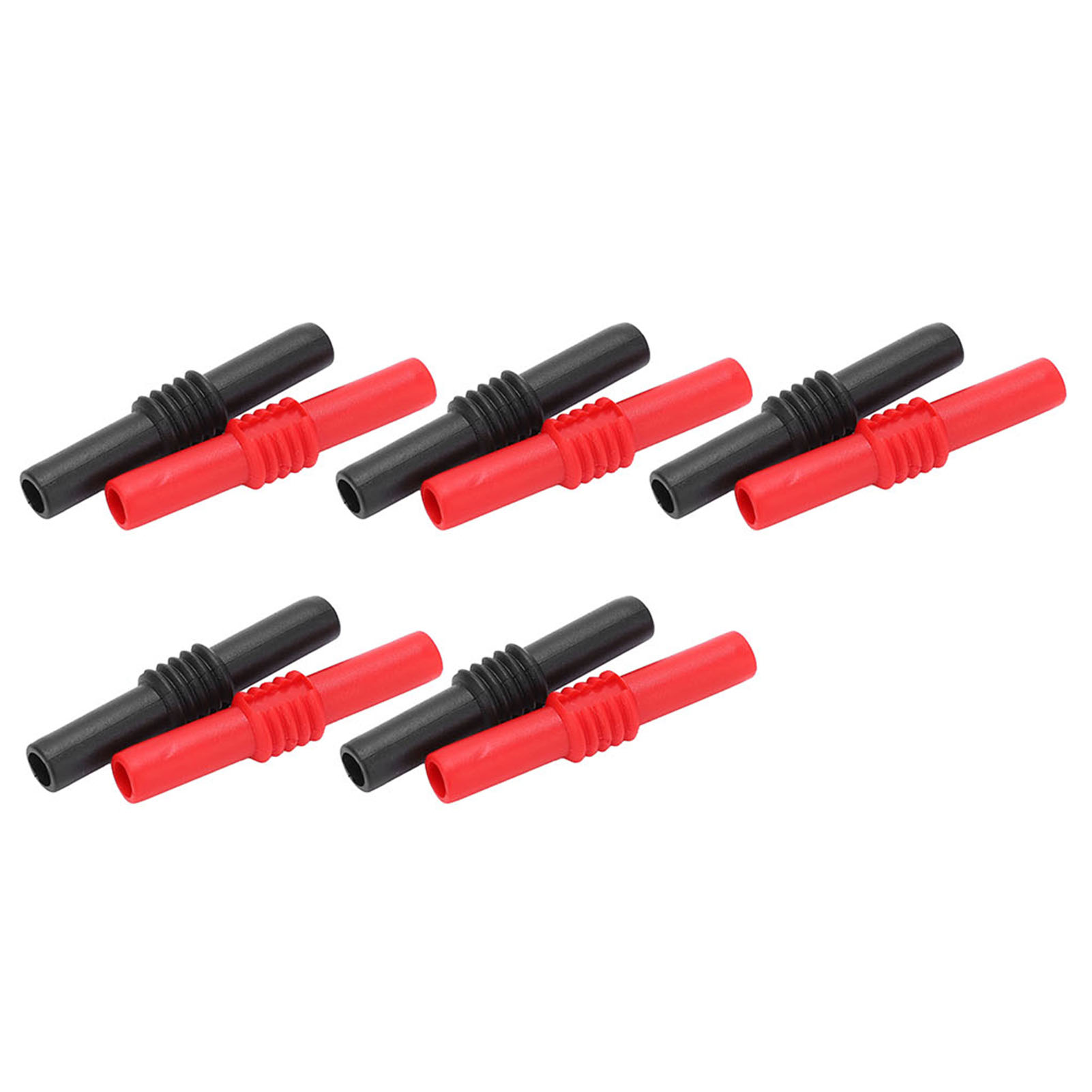 Packung Mit 10 Pvc U22 Verlängerungsadaptern (4 Mm Bananenstecker) Für Elektrische Prüfungen (42 Mm).