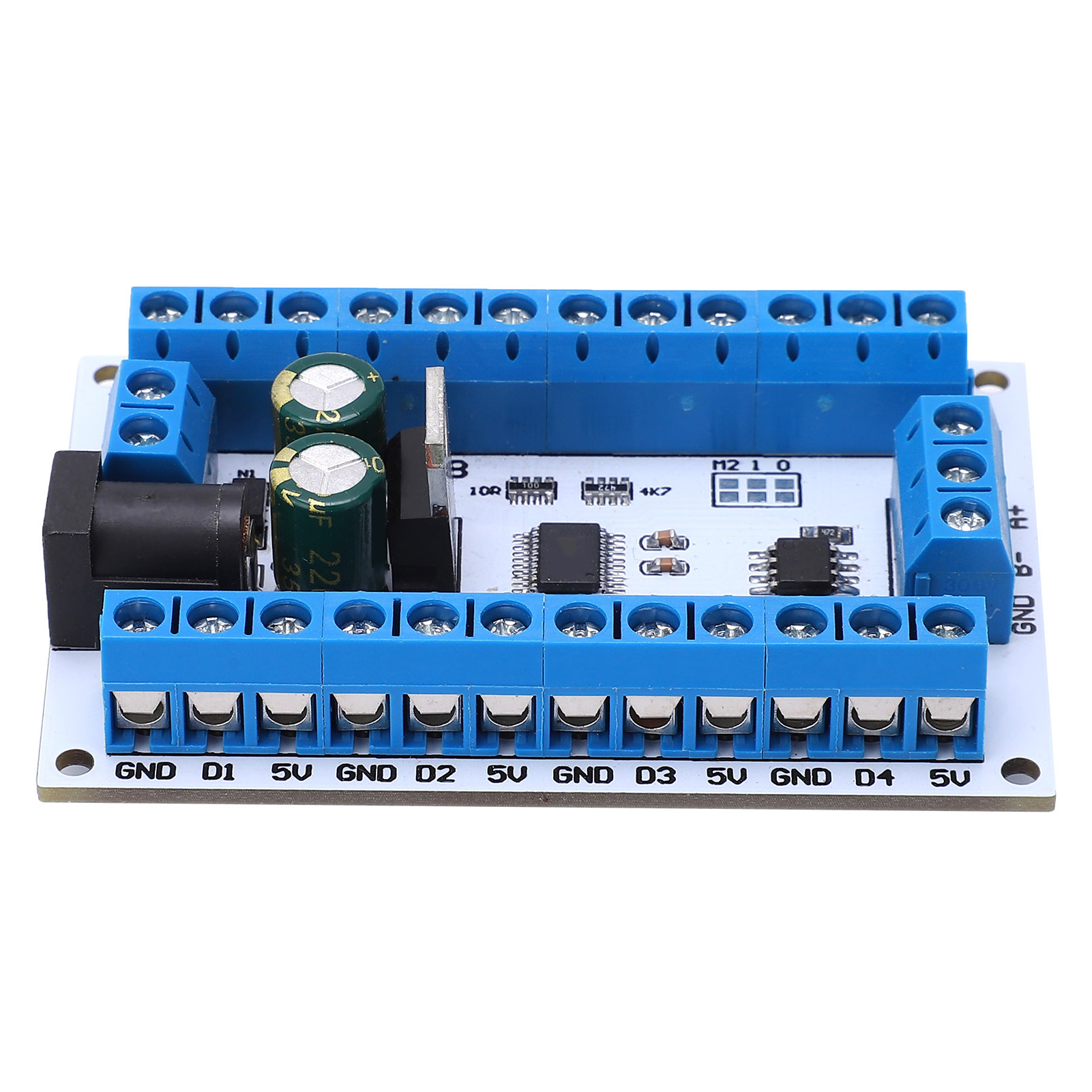 R4dcb08 8-kanal-sensormodul, Rs485-karte Für Papierloses Schreibgerät, 6-24v Speicherprogrammierbare Steuerung