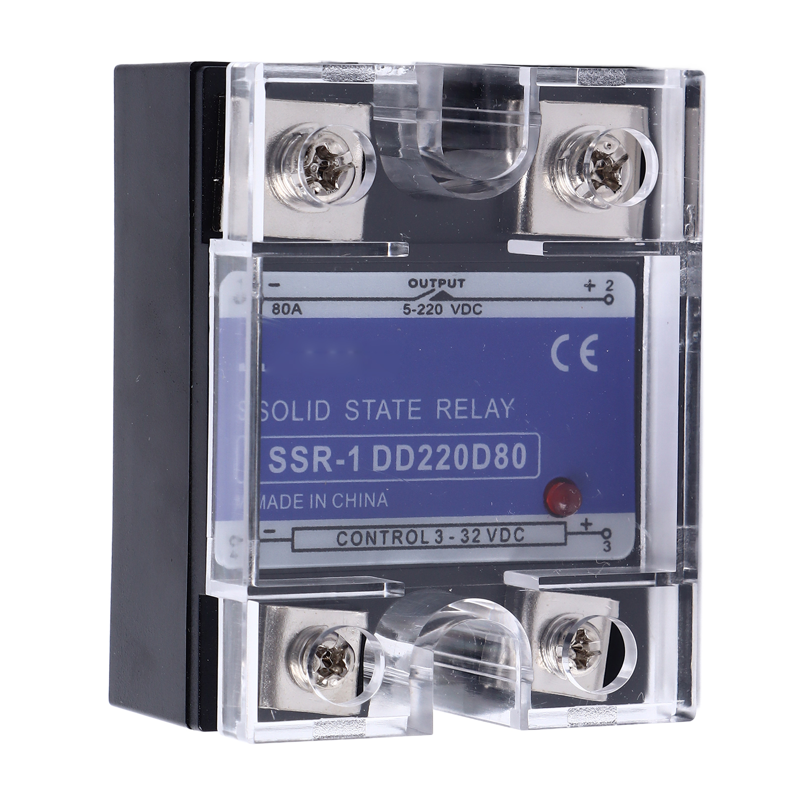 Einphasiges Dc/dc-halbleiterrelais, 3 Eingänge 32 V Dc, 5 Last-halbleiterrelais 220 V Dc Für 80-a-steuerungssystem