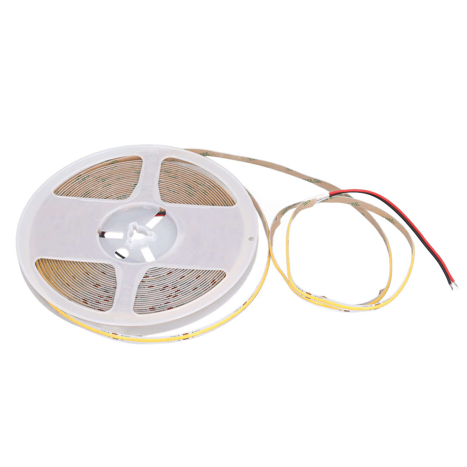 Hochdichte 320-led-cob-led-leiste, 4000 K, 24 V Dc, 900 Lm, 10 W/m, Warmweißes Licht, 10 M, Farbwiedergabeindex (cri) 90+, Für Die Inneneinrichtung