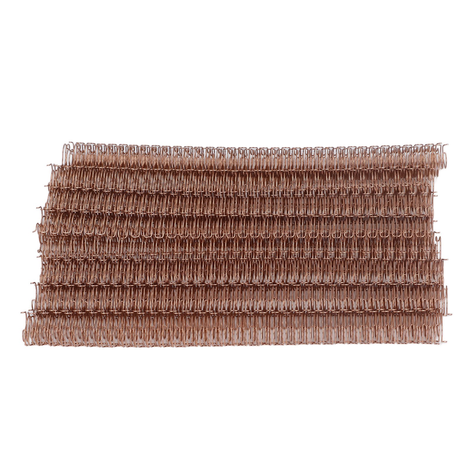 Set Mit 100 Doppel-metallspiralordnern, Kapazität 100 Blatt, Teilung 3:1, 34 Schlaufen, Durchmesser 12,7 Mm, Für A4-papier, Farbe Roségold.