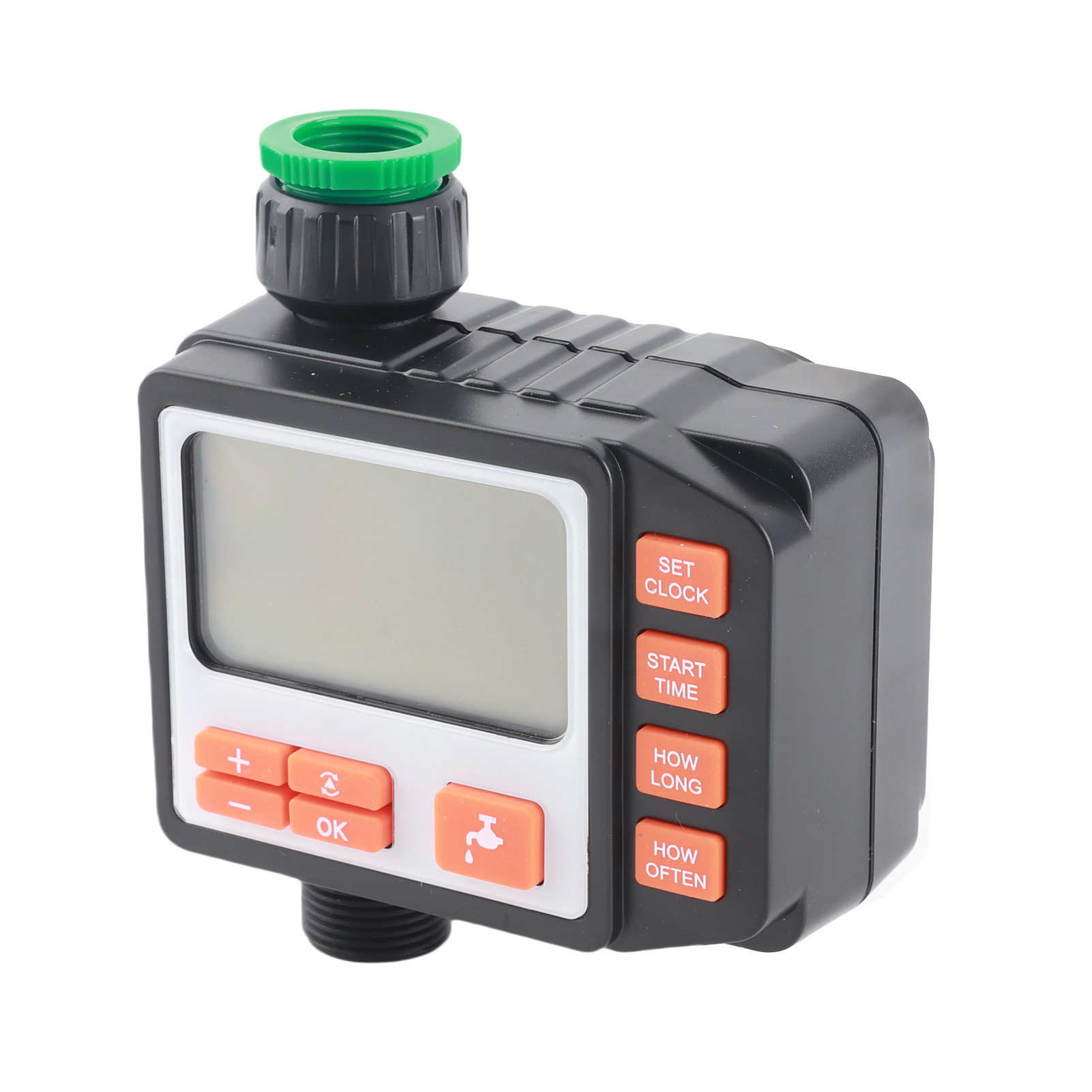Tropfbewässerungsset Mit Digitaler Bewässerungsuhr, Wasserhahn Und Gartenschlauch, Bewässerungssteuerungssystem Mit Verteilerschlauch Und Verstellbaren Düsen, Automatisches Nebelbewässerungssystem Für