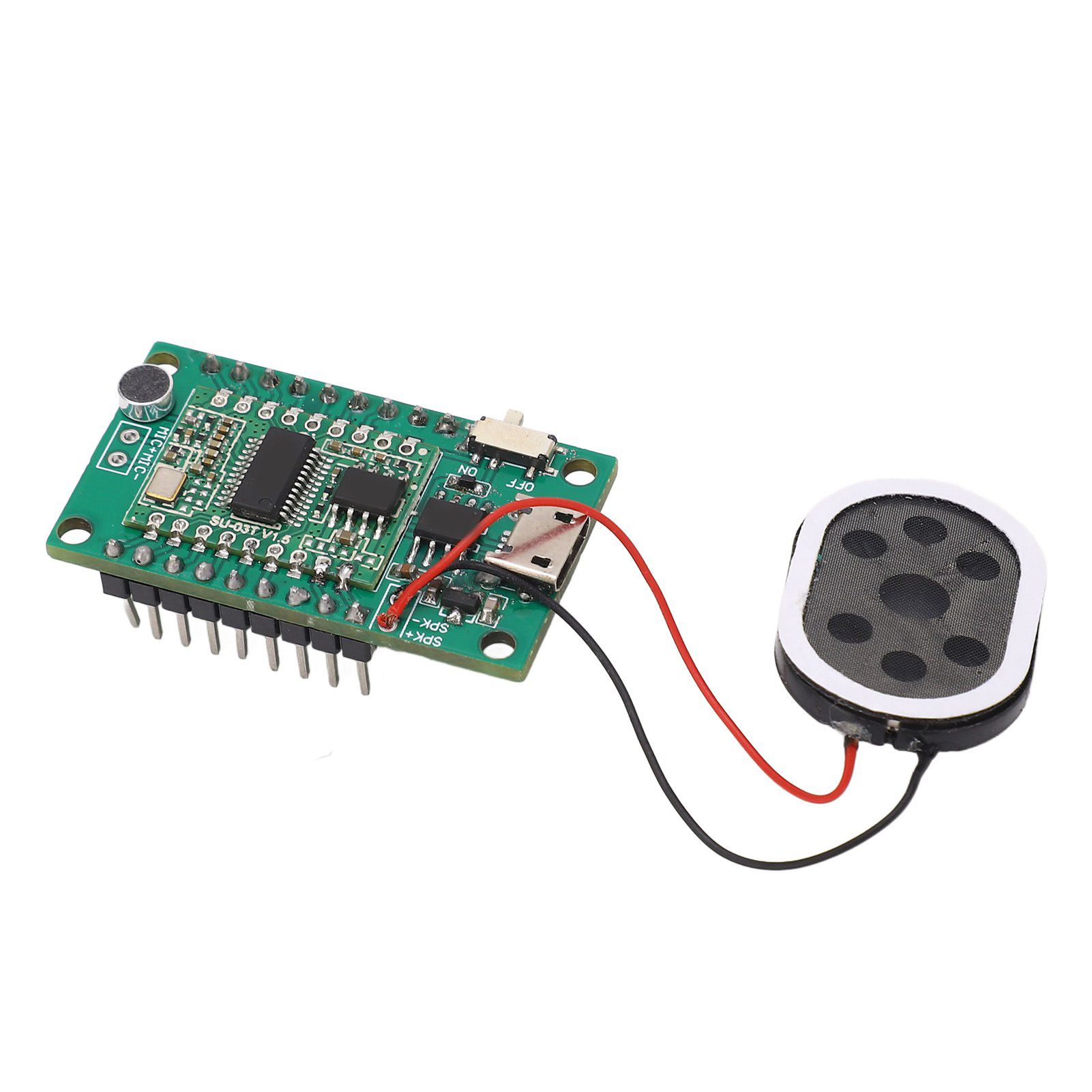 Intelligentes Ki-spracherkennungsmodul, Offline-sprachsteuerungs-entwicklungsboard, Integrierte Micro-usb-schnittstelle