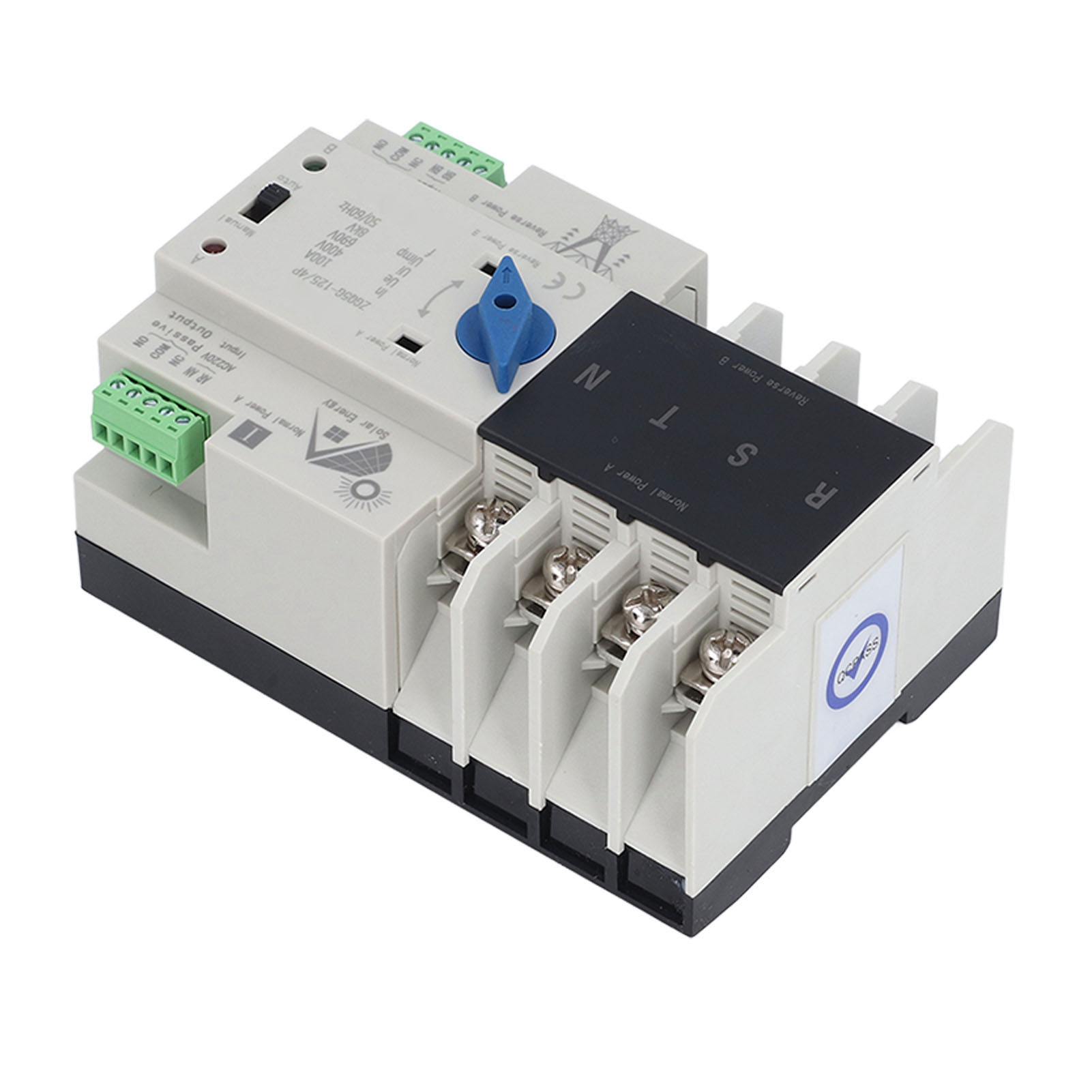 4p Ats 100a Dual Power Automatischer Umschalter Für Einkaufszentren Und Fabriken 220v