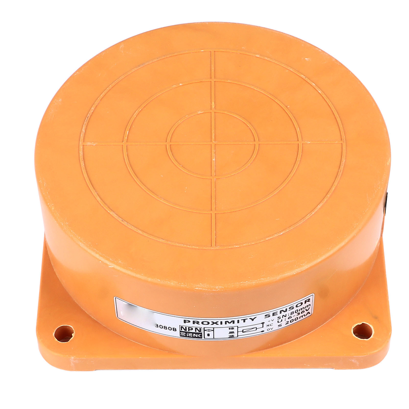 Induktiver Näherungssensor, 80 Mm Messbereich, Npn-ausgang, 3-adrig, Schließerkontakt, 6–36 V Dc