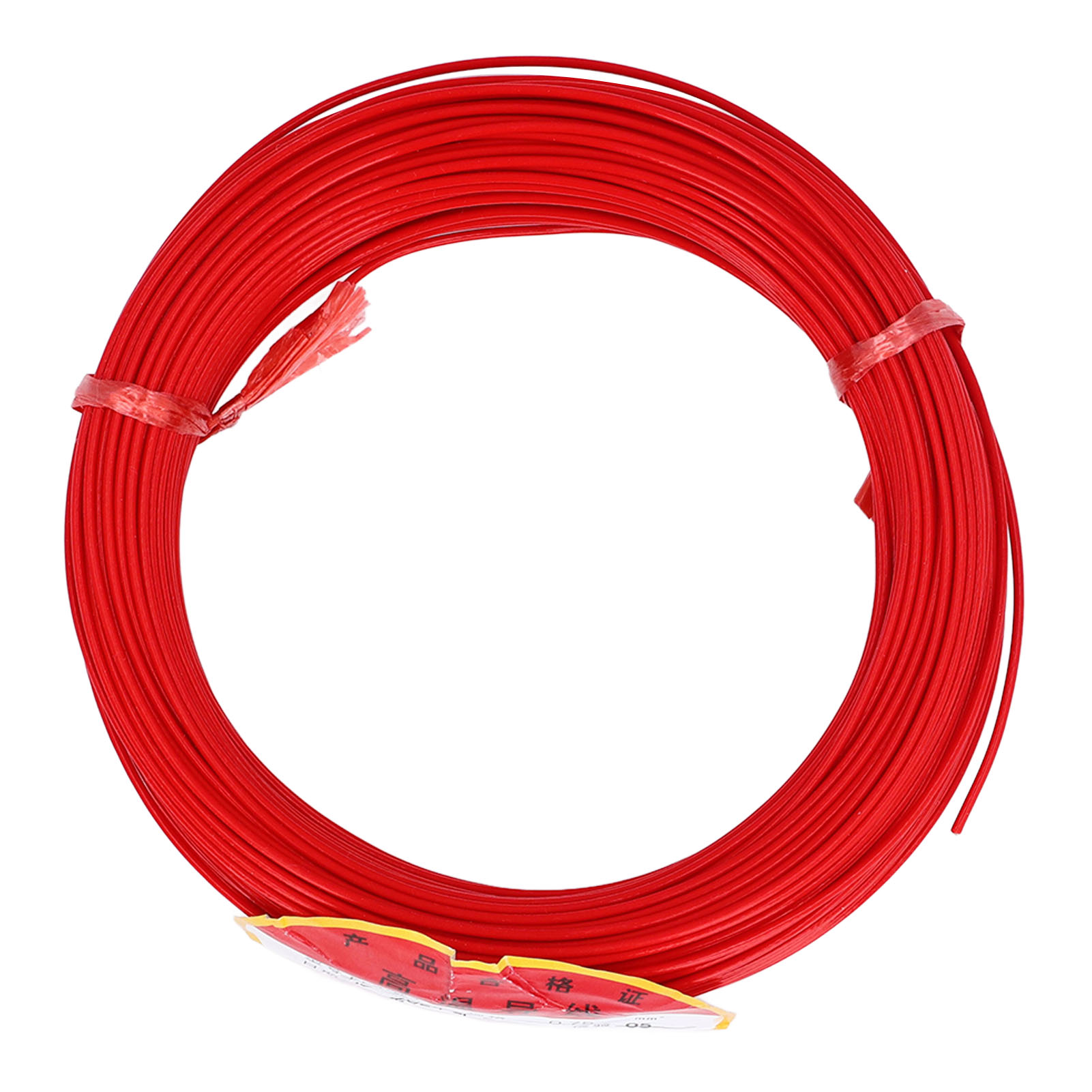 Induktionsschleifenspule 0,75 Mm², Sauerstofffreier Kupferdraht, Ptfe-ummanteltes Kabel Für Kfz-induktionsschleifendetektoren, 50 M, 600 V
