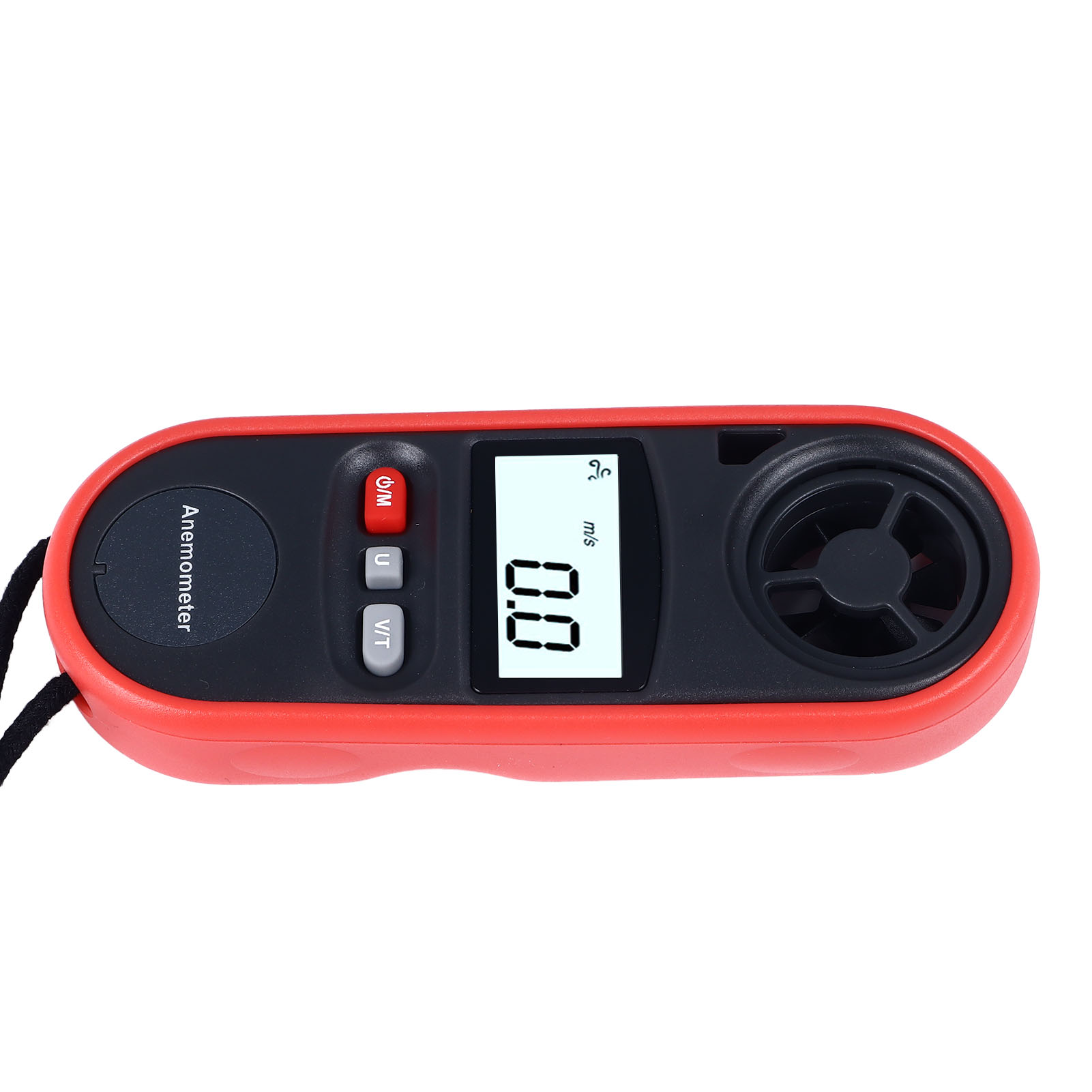 Tragbares Digitales Anemometer, Windgeschwindigkeitsmesser, Luftstromprüfer Für Heizungs-, Lüftungs- Und Klimaanlagen (hlk) Im Haushalt -14 °f Bis 113 °f