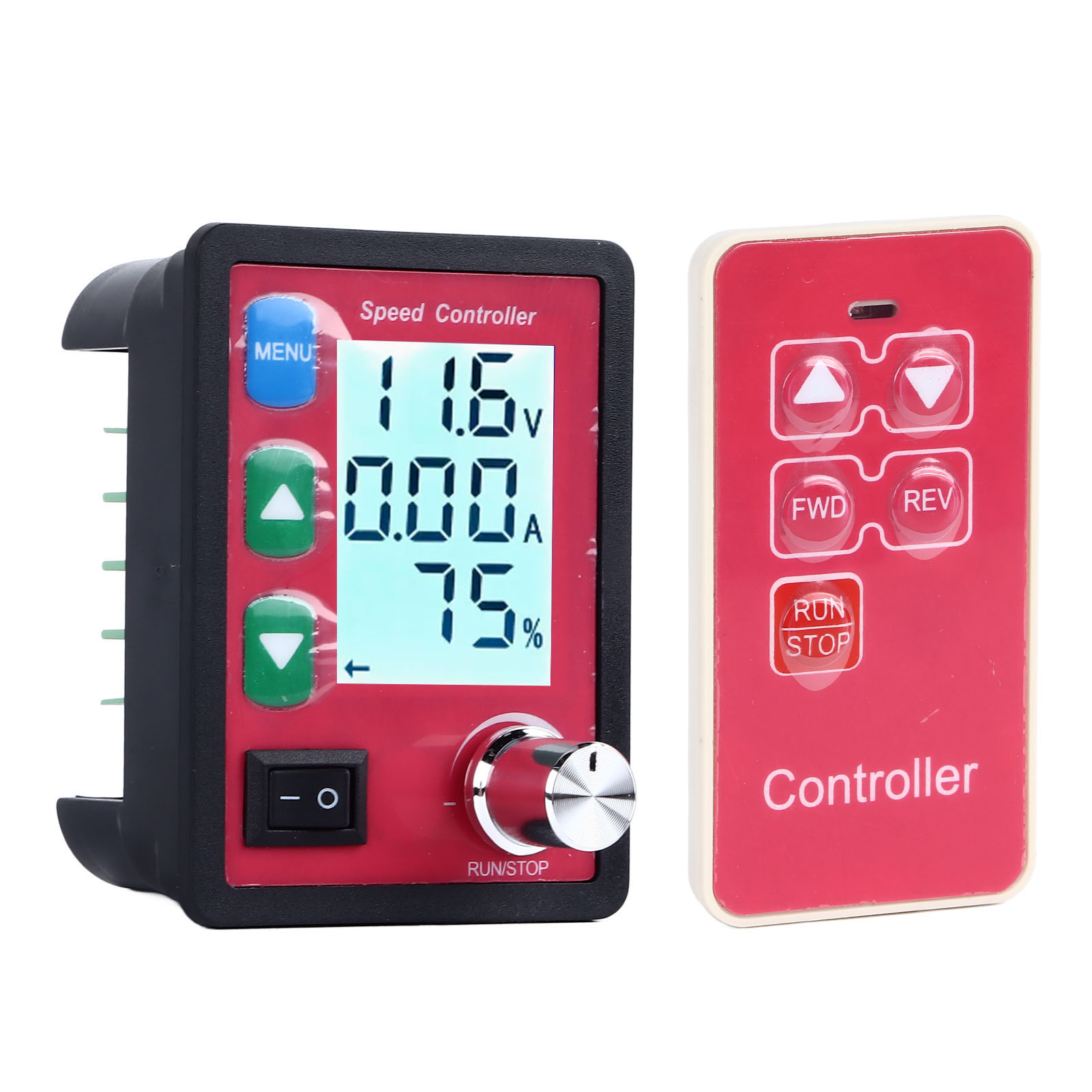 15a Motordrehzahlregler Mit Lcd-bildschirm, Fernbedienung, Drehzahlregler Und Überlastschutz (dc6-55v)