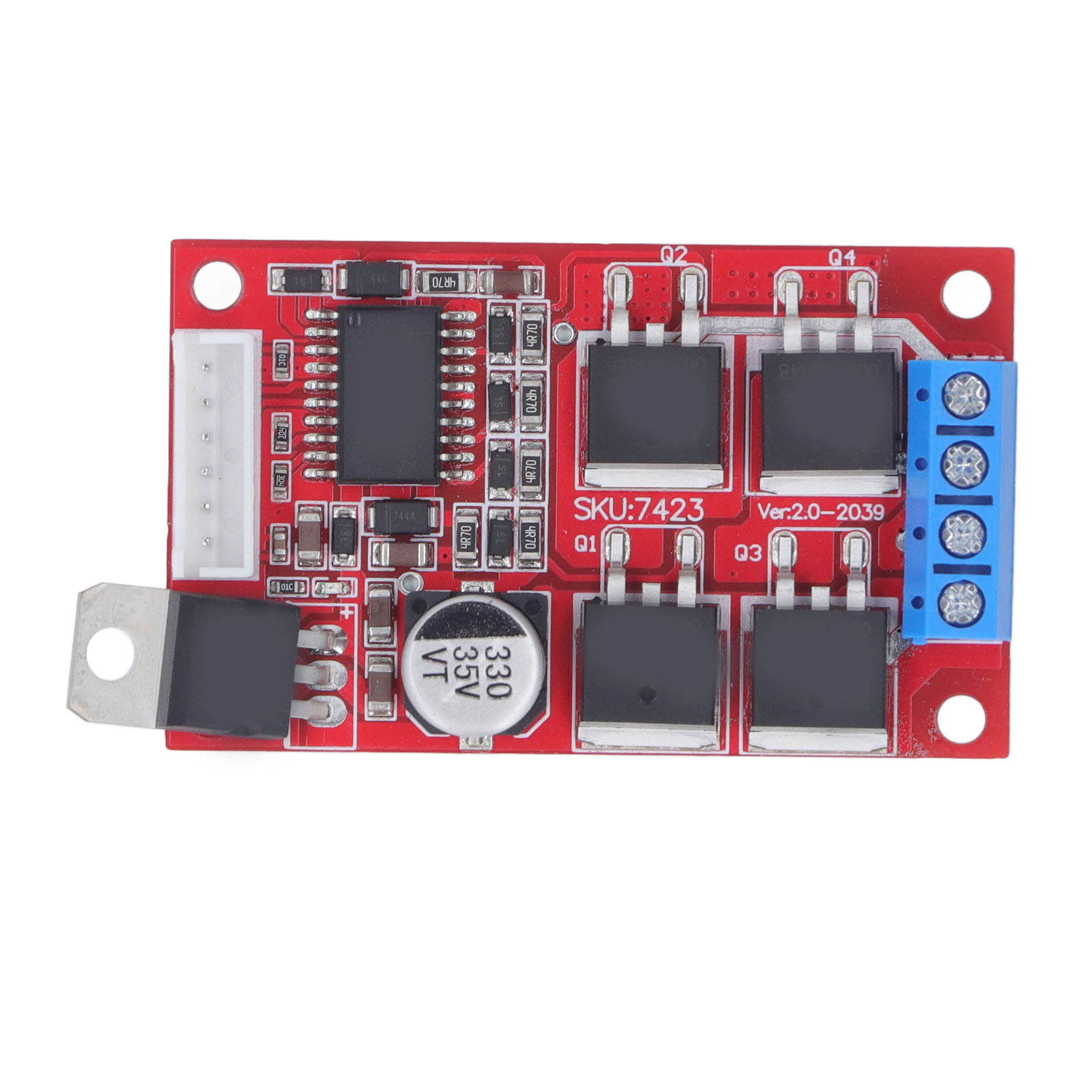 450-w-gleichstrommotor-steuermodul, 2 Pwm-eingänge, Hohe Leistung, Vorwärts-, Rückwärts- Und Bremsbetrieb, Dc12-36v-steuerplatine