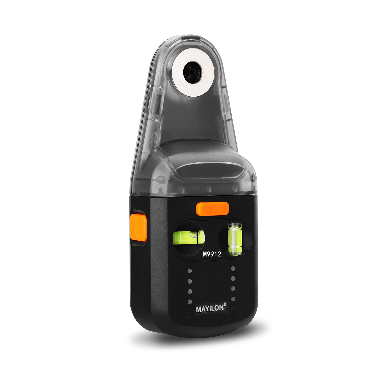 Mayilon 2-in-1 Elektro-staubsauger Mit Integrierter Laser-wasserwaage, Zur Verwendung Mit Einer Bohrmaschine. Wandmontierter Elektro-staubsauger Mit Integrierter Laser-wasserwaage Und Einer Tragkraft