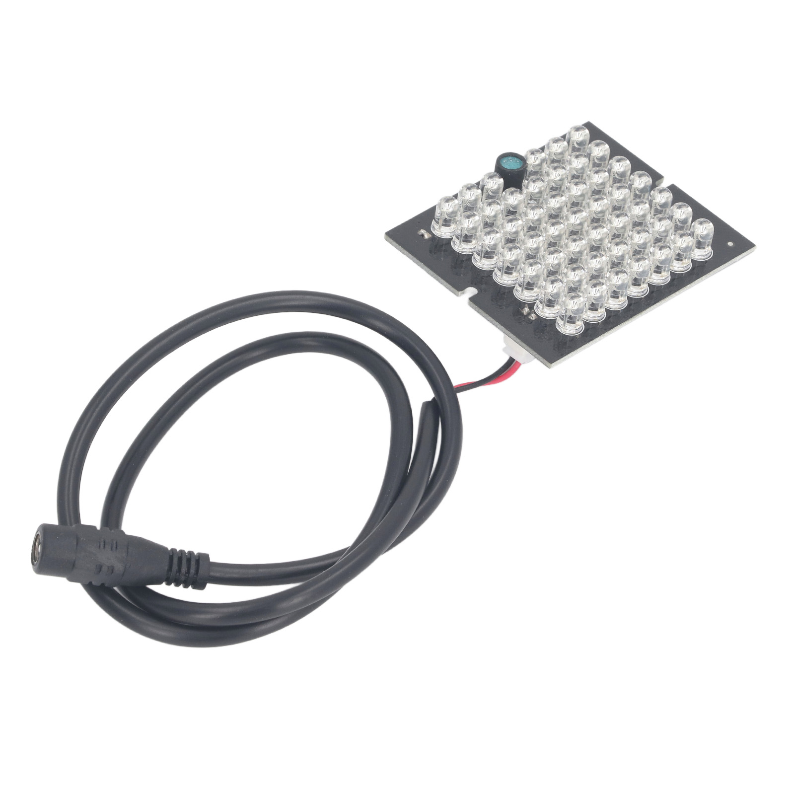 850-nm-led-nachtsichtlampenplatine, 48 Infrarot-leds, 12-v-gleichstromnetzteil