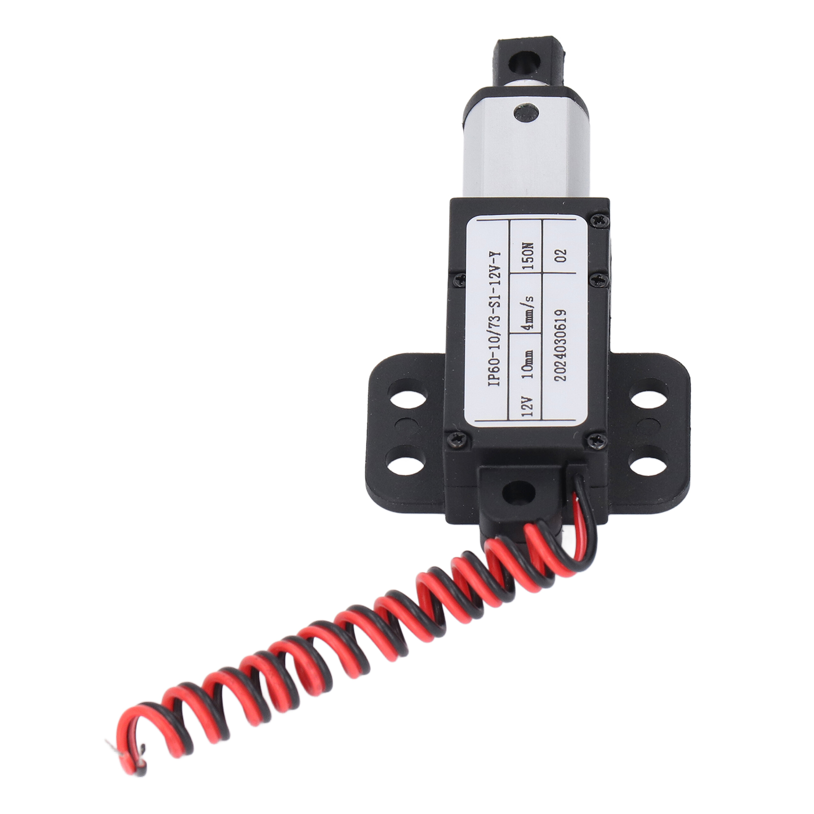 12-v-gleichstrom-linearantrieb, 10 Mm Hub, 150 N Schubkraft, Elektrischer Mikroaktuator Zum Anheben Von Liegesesseln, Fernsehtischen Oder Hebeplattformen