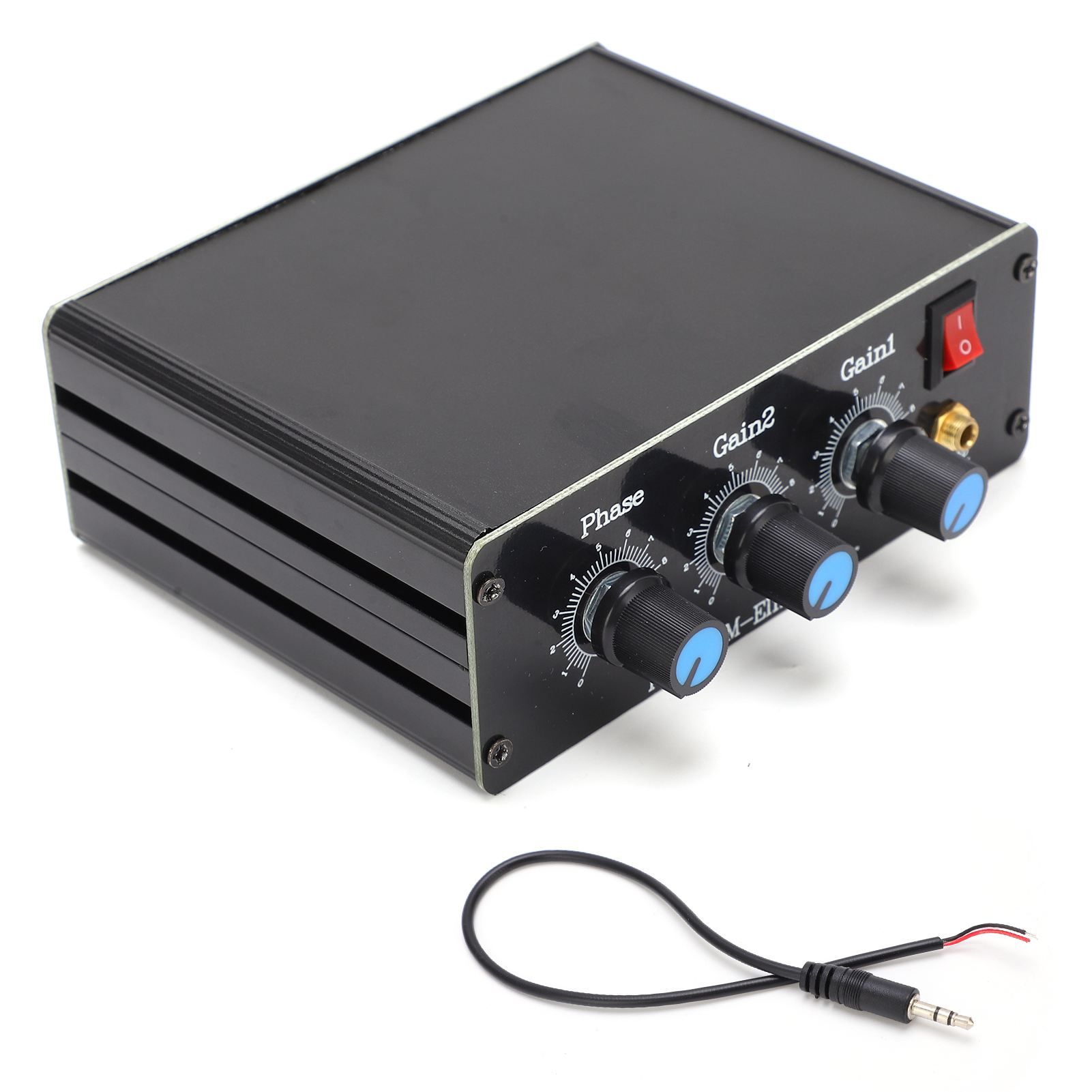 Xphase 130 Mhz Hf-funkempfänger Mit Qrm-eliminator Aus Aluminiumlegierung Und Integrierter Ptt-steuerung