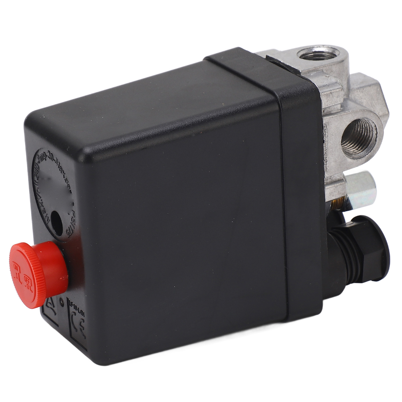 Hochleistungs-4-port-druckschalter Für 6-8 Kg Luftkompressoren, 1/4" Npt-gewinde, 135-175 Psi Betriebsdruck, 20 A, 240 V Ac.