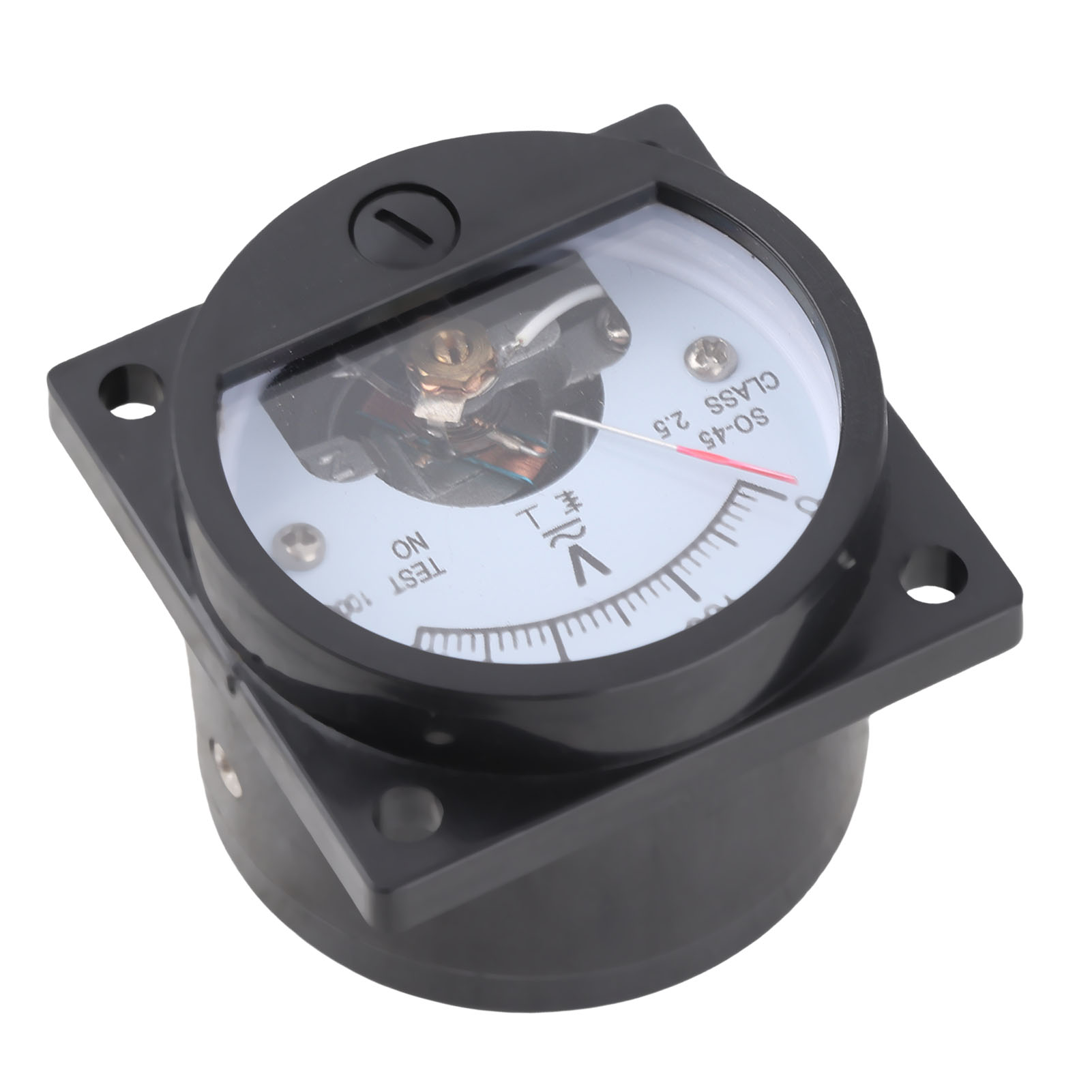 Rundes Analoges Voltmeter Mit Abs-zifferblatt, Präzises Messgerät Für So-45 Ac 0-300 V