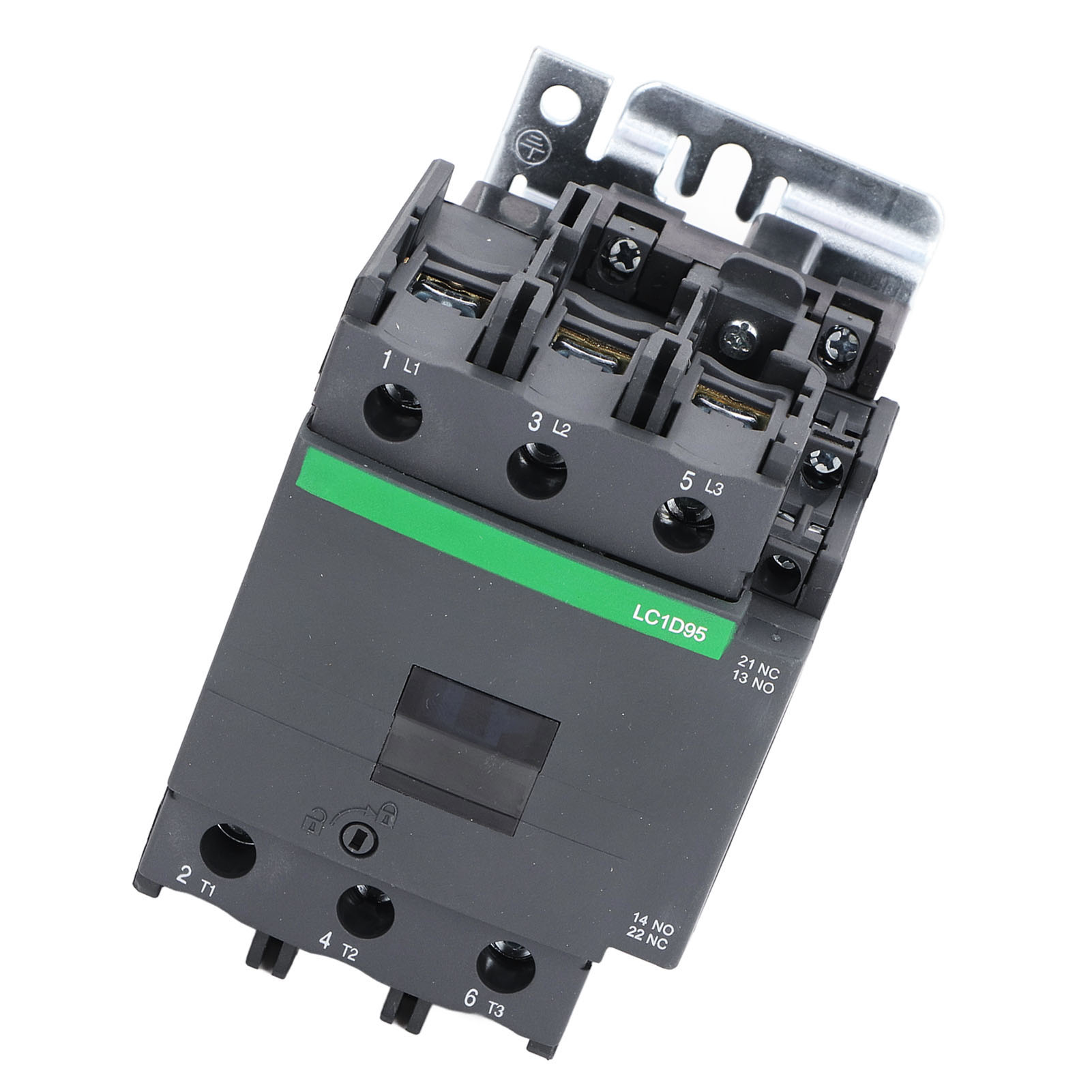 Ac-schütz 95 A, 1 Schließer, 1 Öffner, Hohe Empfindlichkeit, Hohe Belastbarkeit, Nennspannung 380 V, Spule 36 V Ac