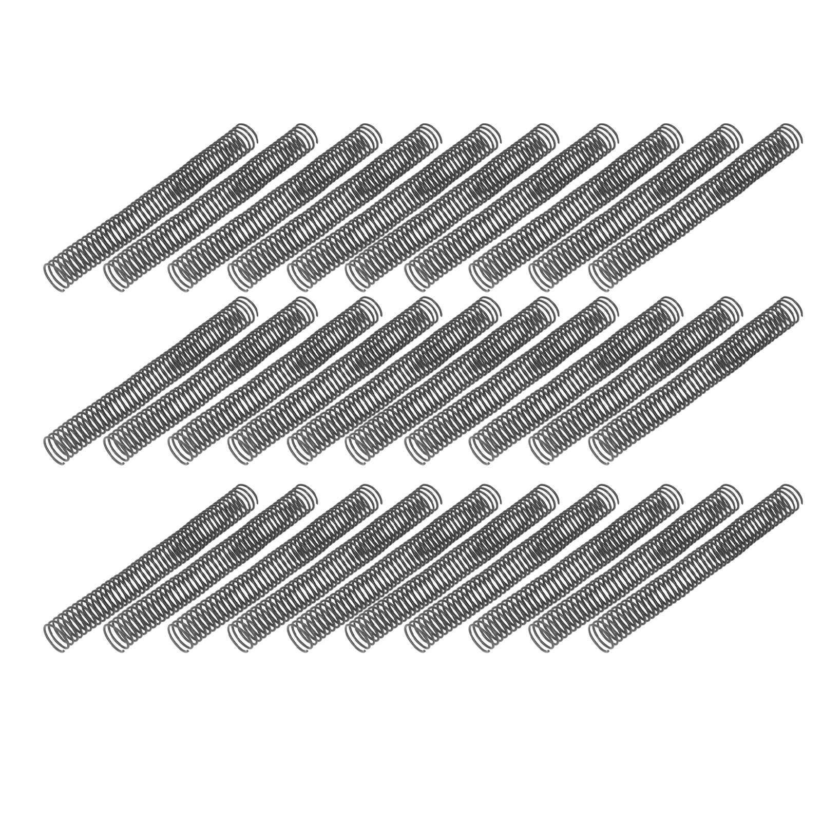 30 Pvc-bindespiralen, 29 Mm, 48 Zähne, Übersetzung 4:1, Für 260 A4-blätter