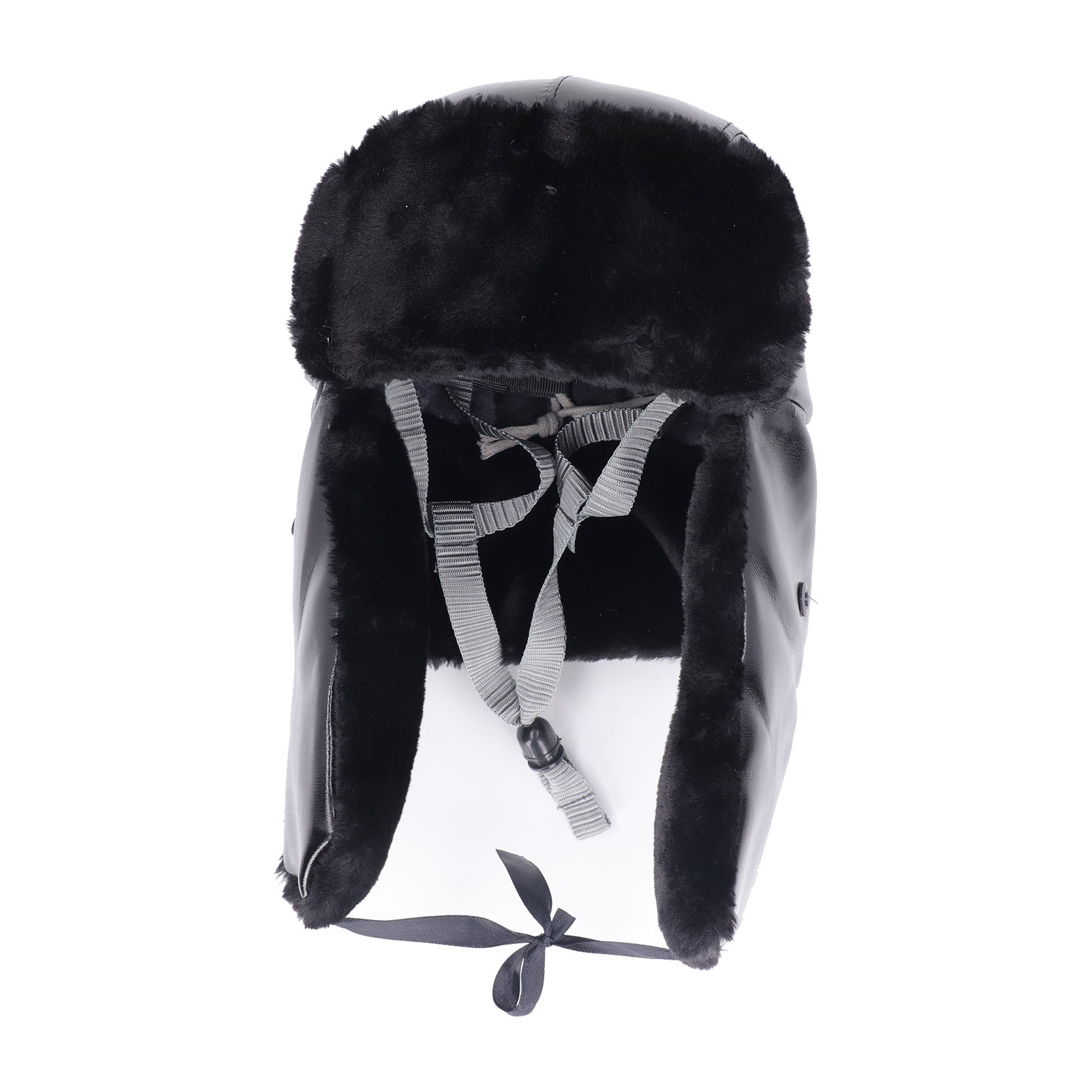 Winddichter Plüsch-sicherheitshelm Aus Abs/pu-gewebe Mit Integrierter Schutzbrille Und Gesichtsschutz, Ideal Für Den Winter.