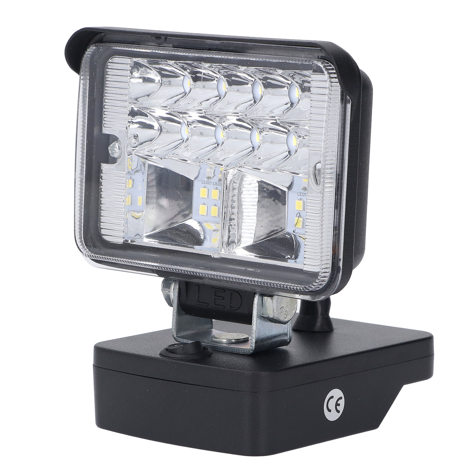 1000 Led-arbeitsleuchte – Led-außenstrahler Aus Zinklegierung, 1200 Lumen Lichtstrom, Für Parkside X20v 20v