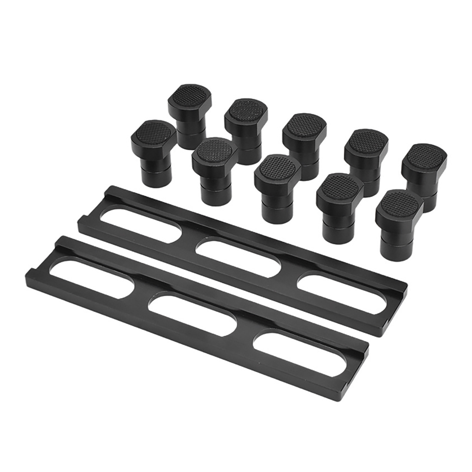 Set Mit 12 Hobelanschlägen Für Die Holzbearbeitung, Positionier- Und Markierungswerkzeuge Für Werkbänke, 19 Mm