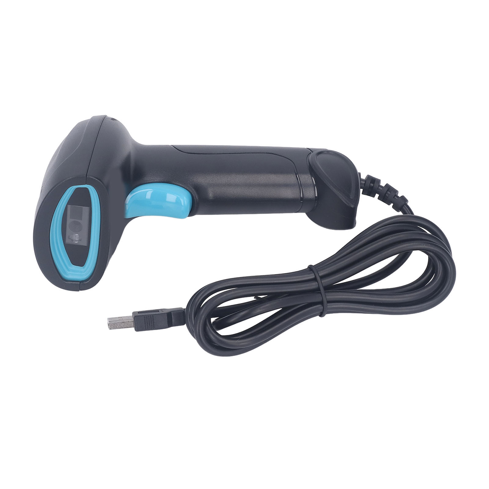 Hochpräziser Kabelgebundener Barcode-scanner Mit Schneller Reaktionszeit Und Intelligenter Sprachsteuerung Für Die Bestandsverwaltung In Supermärkten Und Lagerhäusern.