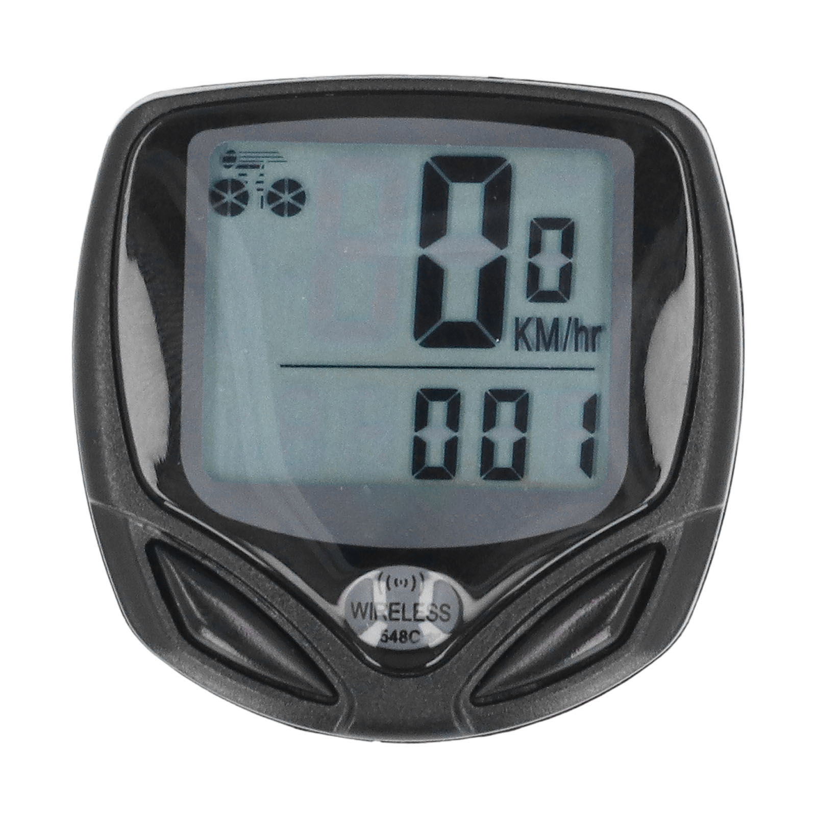 Wasserdichter, Kabelloser Fahrradcomputer Mit Hintergrundbeleuchtetem Lcd-bildschirm Und Geschwindigkeits-/kilometerzähler, Wasserdicht