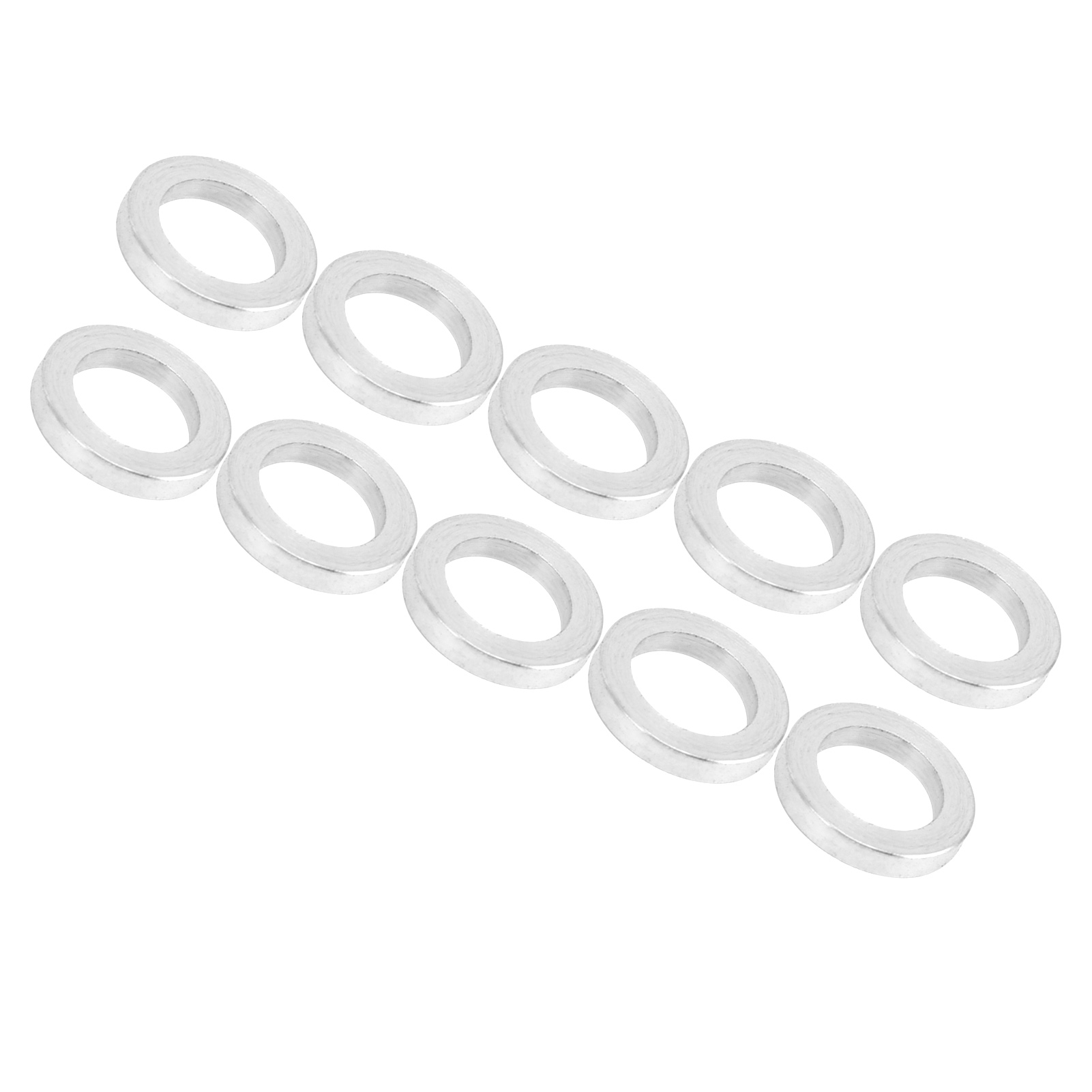Zylindrischer Abstandshalter Aus Aluminiumlegierung, Dichtung, Spaltstützzubehör, Außendurchmesser 6 Mm, Länge 1 Mm