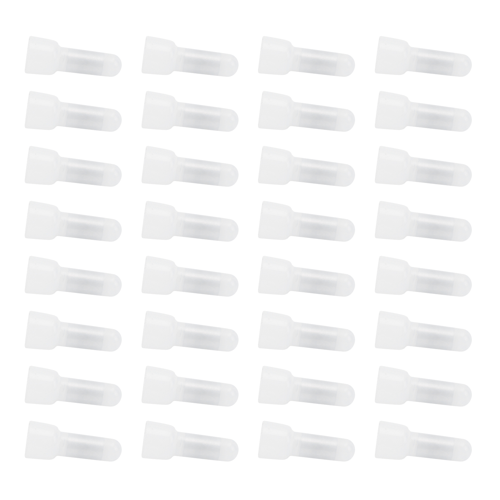 Set Mit 1000 Transparenten Nylon-crimp-kabelverbindern, Geschlossenes Ende, Ce2