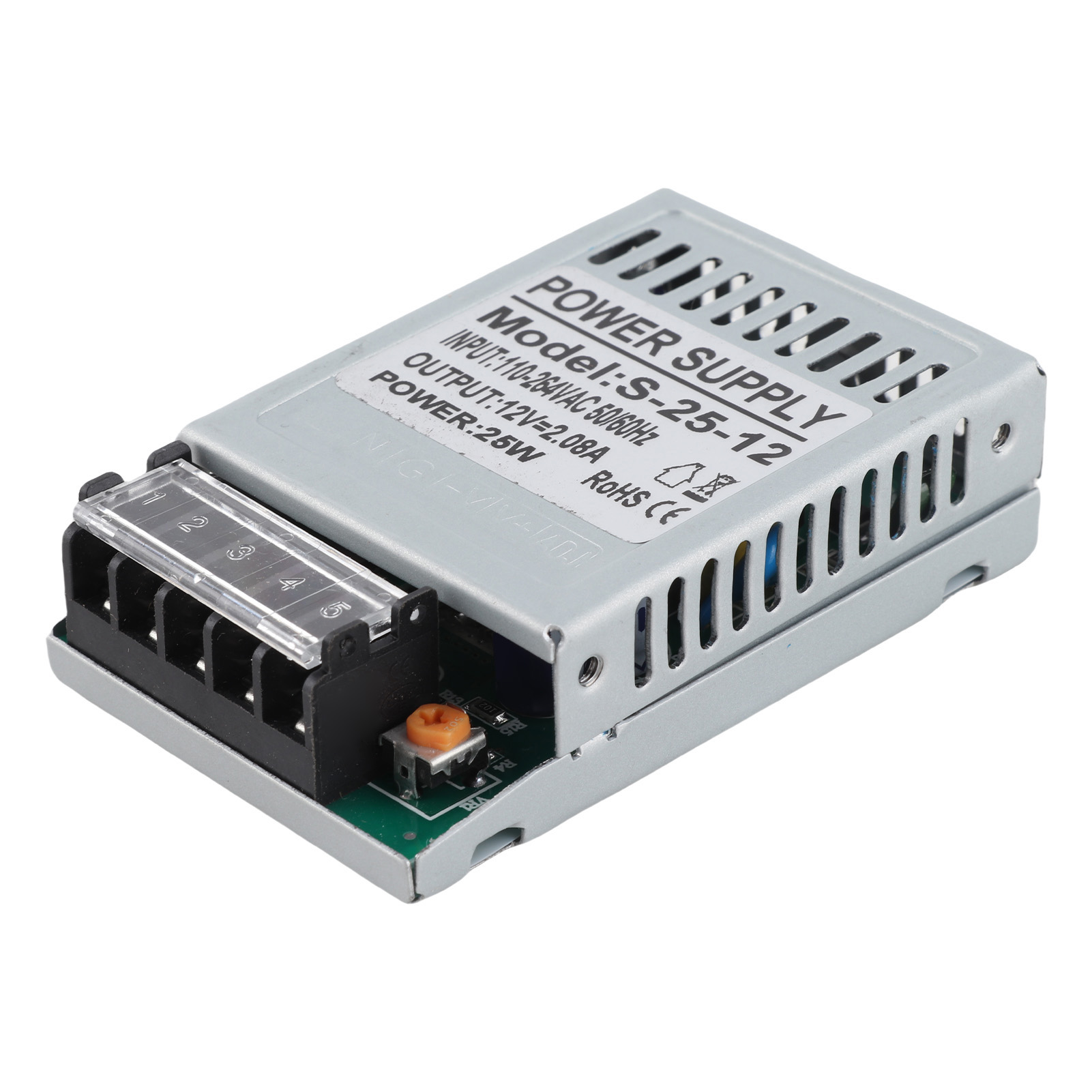 Dc12v 25w 2,08a Schaltnetzteil-transformator Für Sicherheitskamerasystem Mit Leuchtkasten Und Led-streifen