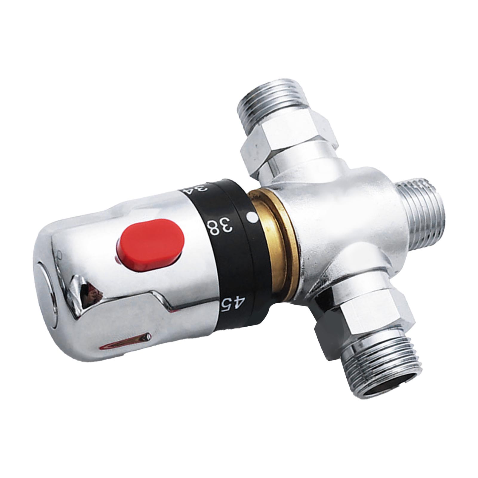4/5" Edelstahl-thermostat-duschmischer Mit Solar-wassertemperaturregelung