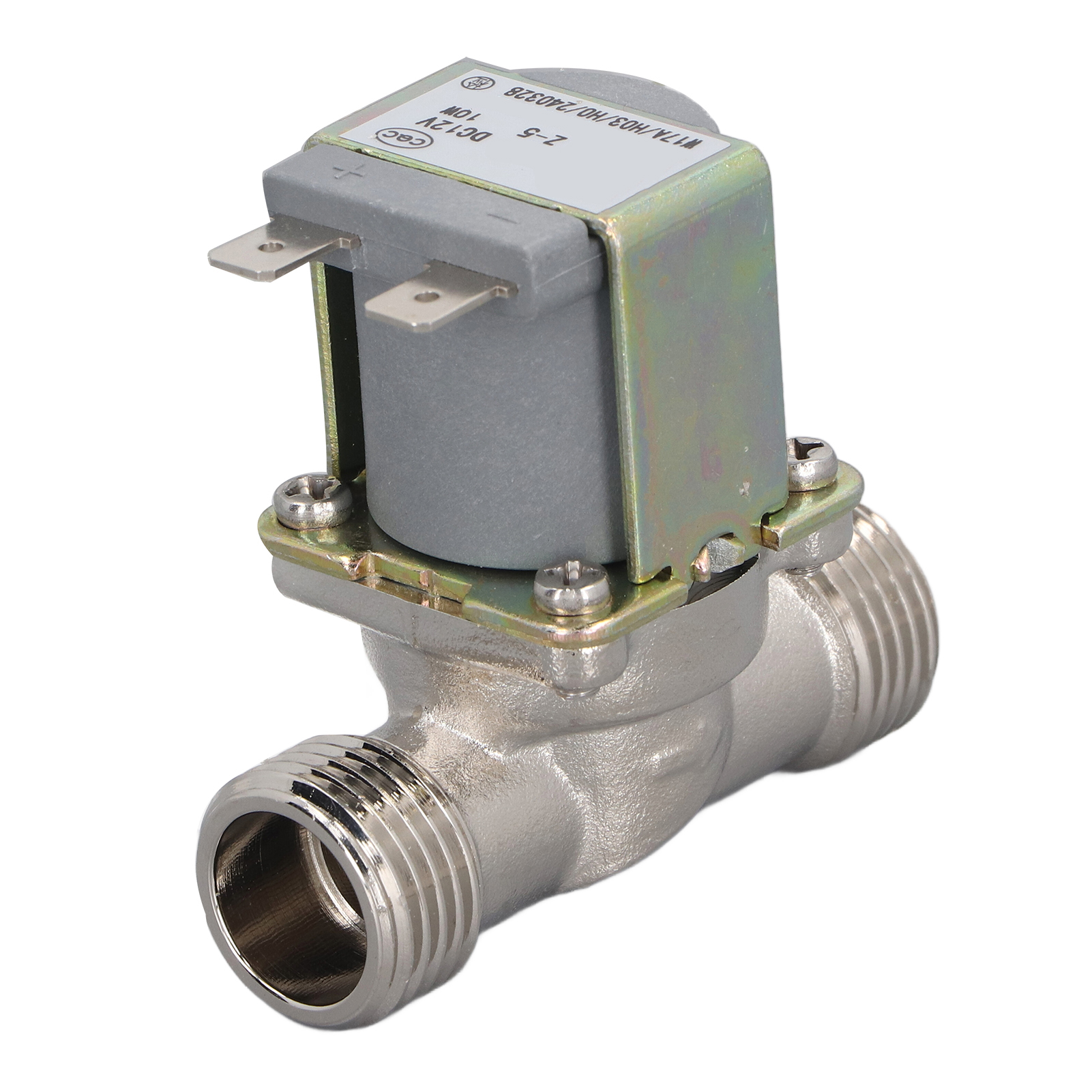 12-v-gleichstrom-magnetventil, G1/2-zoll-gewinde, Hochtemperatur-wasserablassventil Für Spender, Waschmaschine, Geschirrspüler